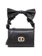 RED Valentino Black Leather Handbag With Bow RED Valentino Black Leather Handbag With Bow - Black