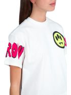 Cropped T-shirt Barrow Cropped T-shirt - Bianco