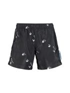 Off-White Nylon Swim Shorts Off-White Nylon Swim Shorts - black