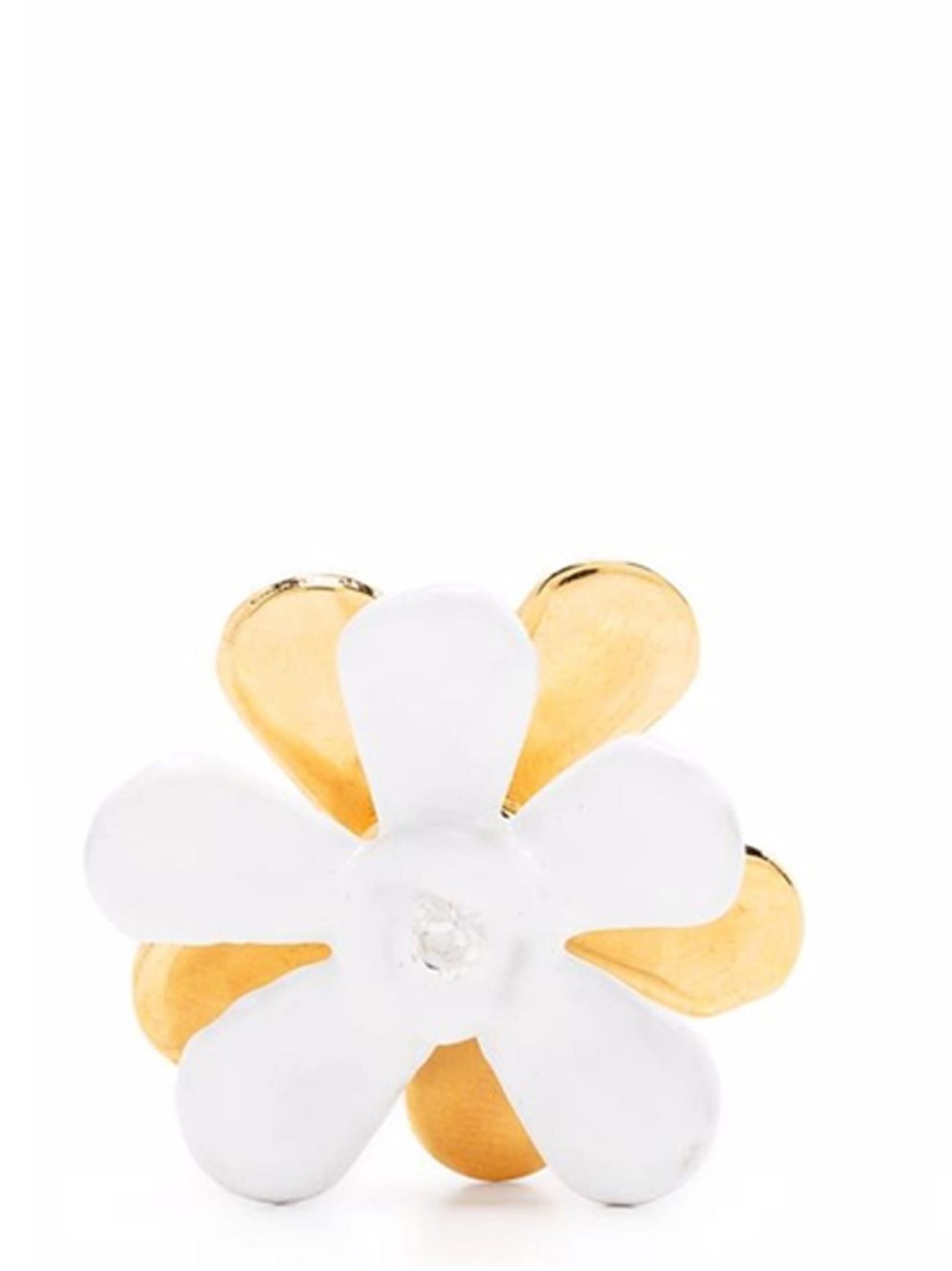 ピアス MARNI SS25 'Flower Pop' earrings (ORMV0360A0M2000 00N99) Black enameled metal Flower Pop earrings | Marni