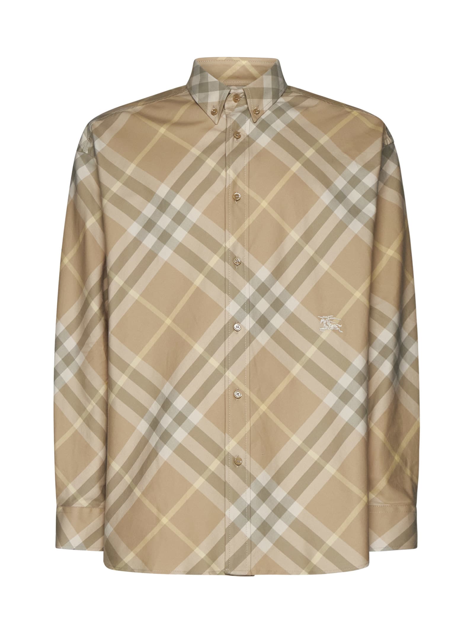 Tシャツ・カットソー Burberry SS24 Printed twill shirt (8082194 B8686) Burberry Printed Twill Shirt | italist