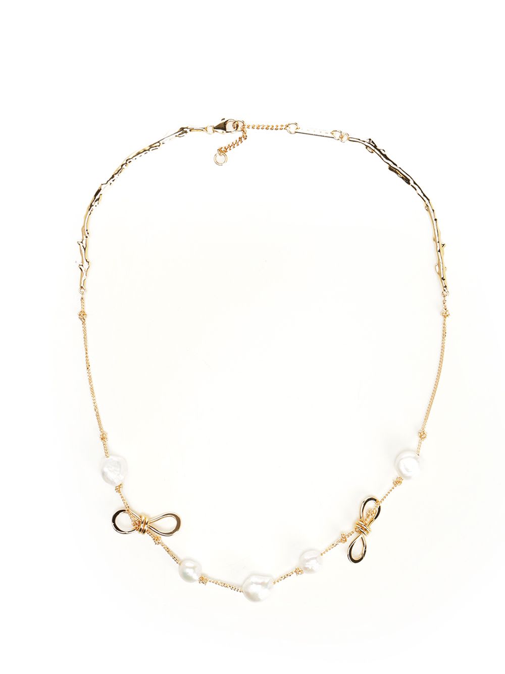 ネックレス・ペンダント Marni Necklace with knots and pearls 0012bed2f57c9bcb24380cb6a850a0