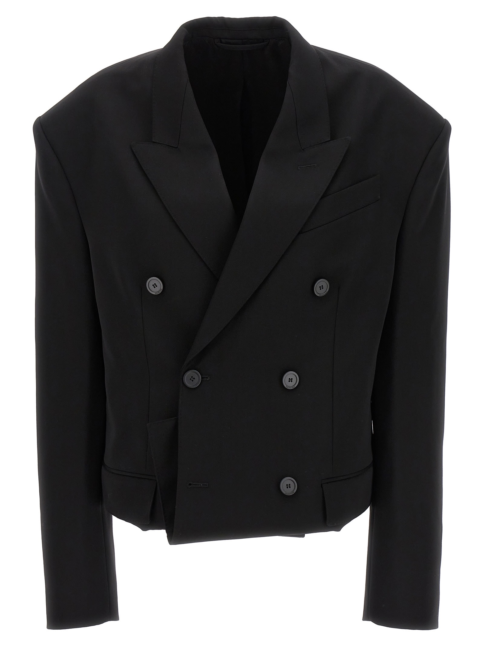 Balenciaga Double-breast Folded Blazer | italist