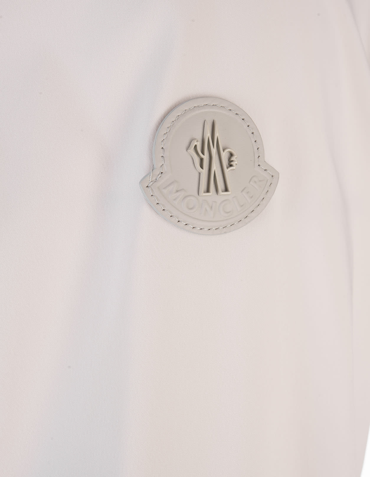 Moncler Ivory White Cathala Jacket | italist