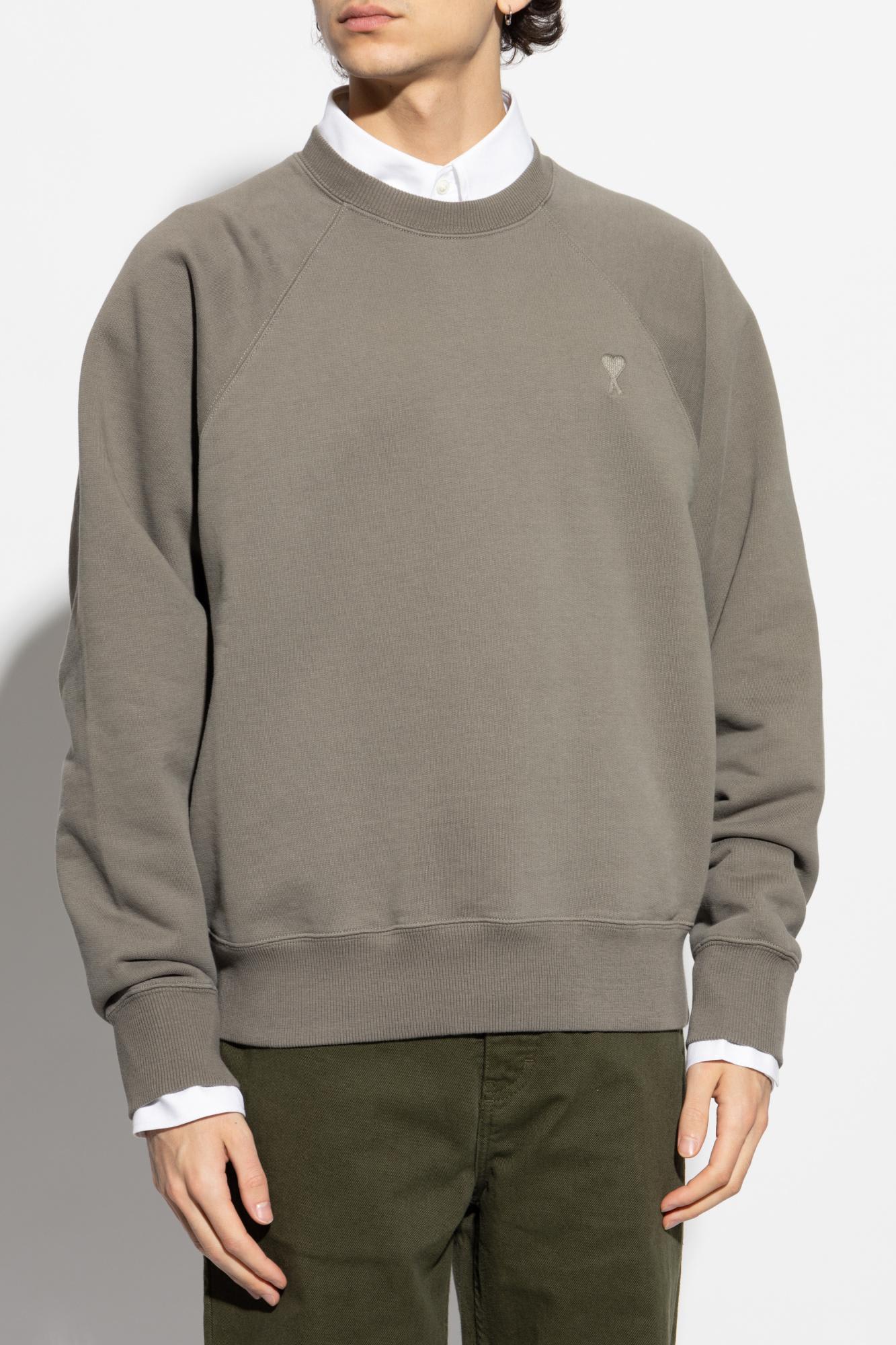 【送料&関税込】Ami Alexandre Mattiussi Logo Sweatshirt Ami Alexandre Mattiussi Sweater with logo | Men's Clothing