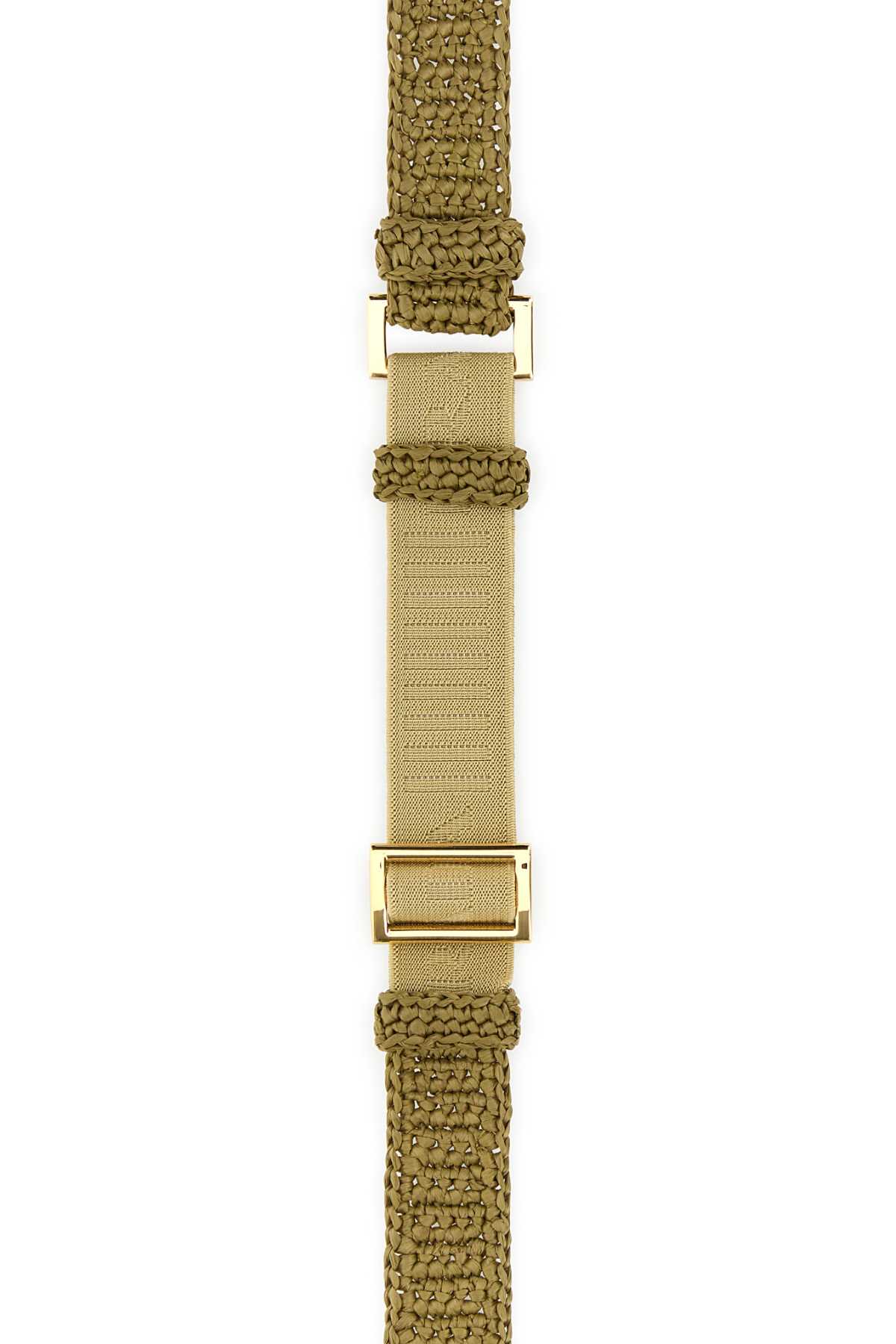 ベルト PRADA Khaki Raffia Belt Prada Khaki Raffia Belt | italist