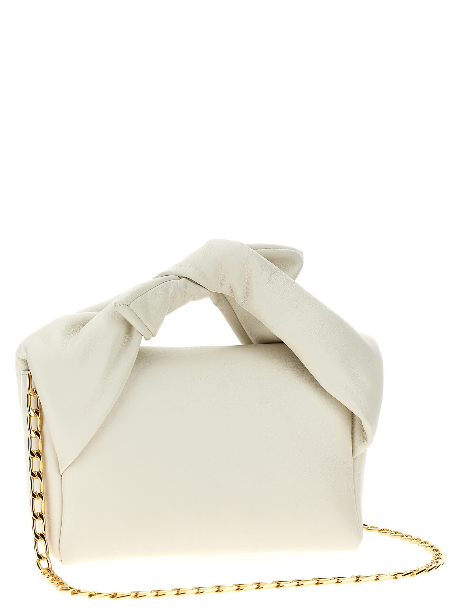 ハンドバッグ J W ANDERSON 'Bow Twister Midi' handbag JW Anderson Bow Midi Twister Bag - Navy – The Frankie Shop