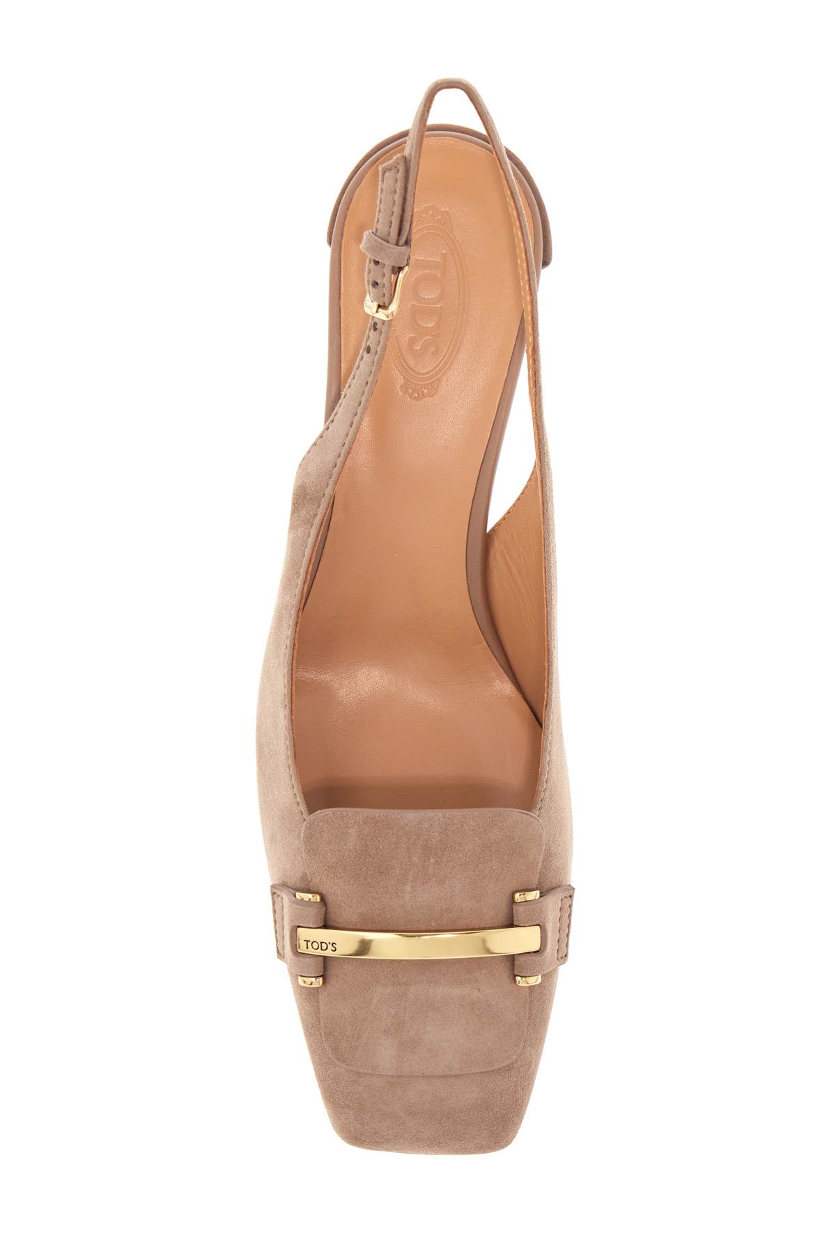 【送料&関税込】Tod's Goat Leather Pumps With l Bar Tod's Goat Leather Pumps With Metal Bar | italist