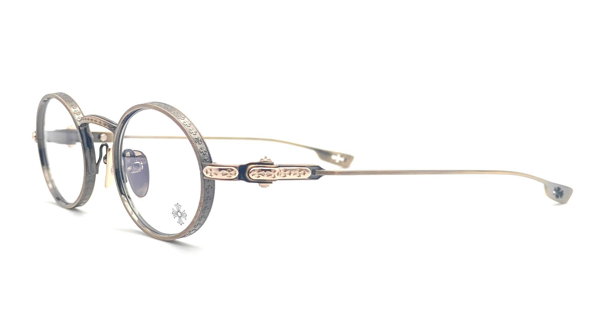 Chrome Hearts Honey Dipped - Antique Gold Rx Glasses