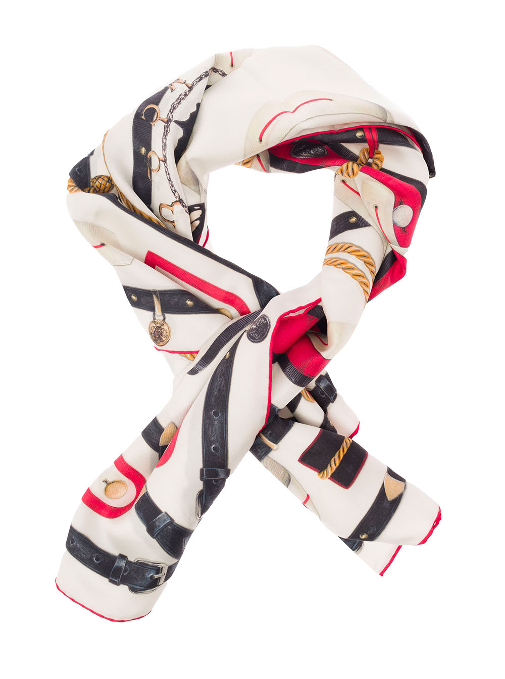 【関税&送料込】Alexander Mcqueen Printed Twill Foulard Alexander McQueen Printed Twill Foulard | italist