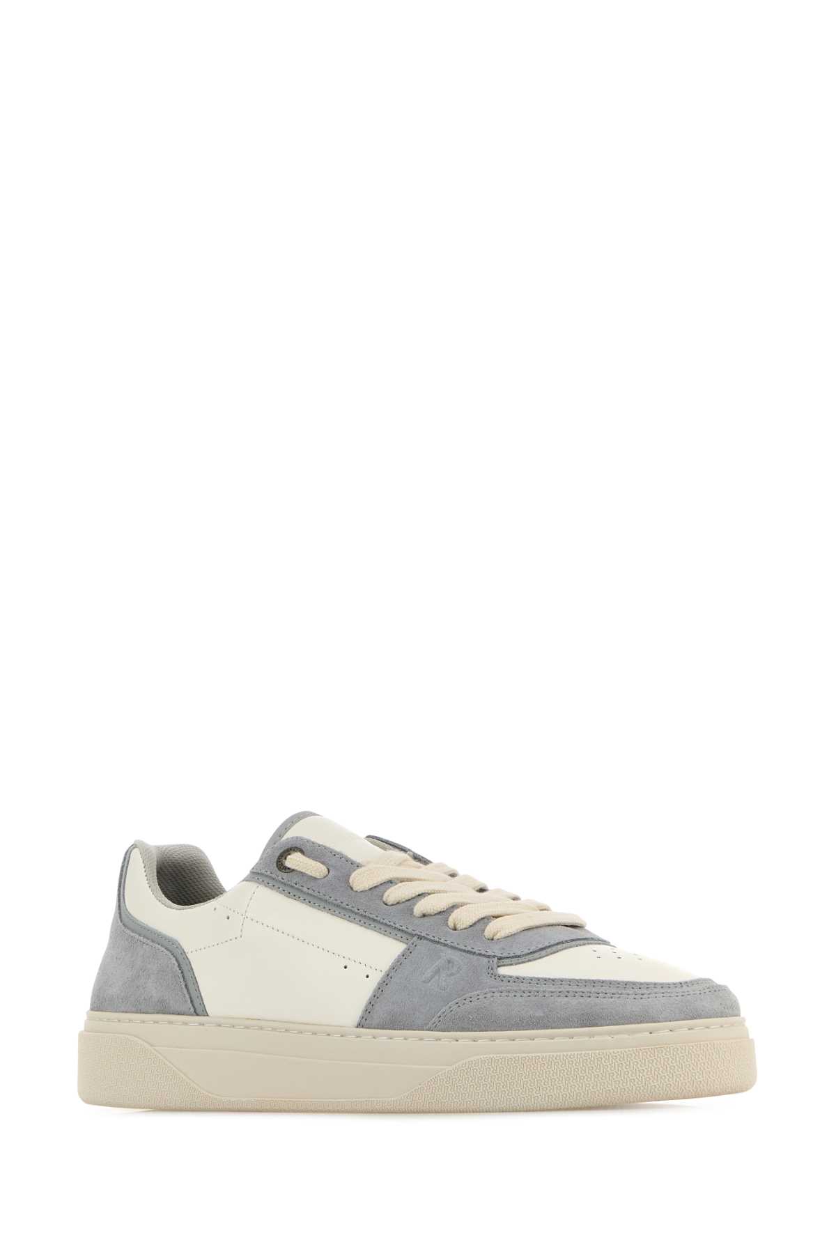 スニーカー REPRESENT Two-Tone Leather And Suede Initial Sneakers 0286b061fc54250847c8a533493a42