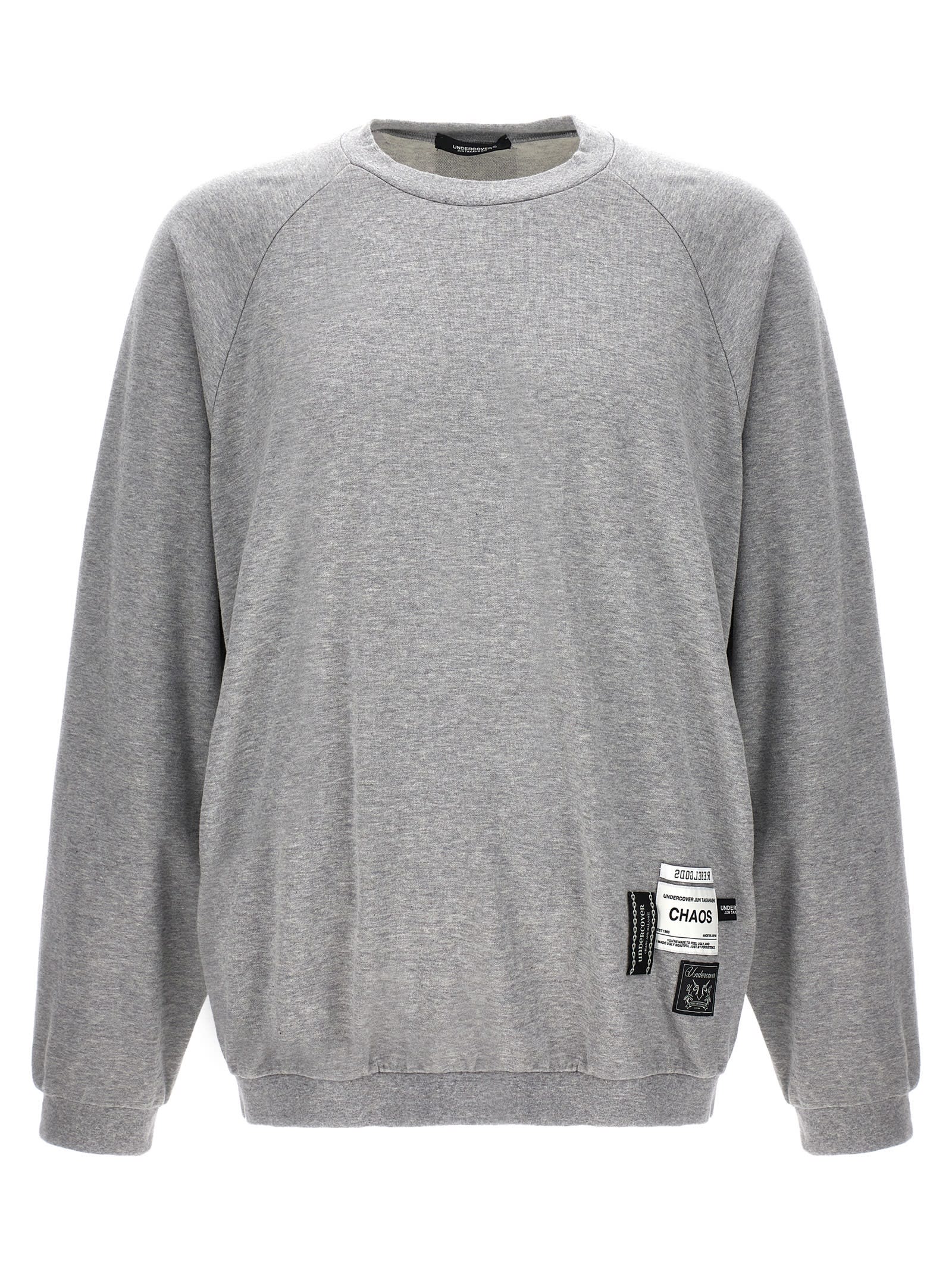 スウェット・トレーナー UNDERCOVER 'Chaos and Balance' sweatshirt Gray Undercover Jun Takahashi 'chaos And Balance' Sweatshirt