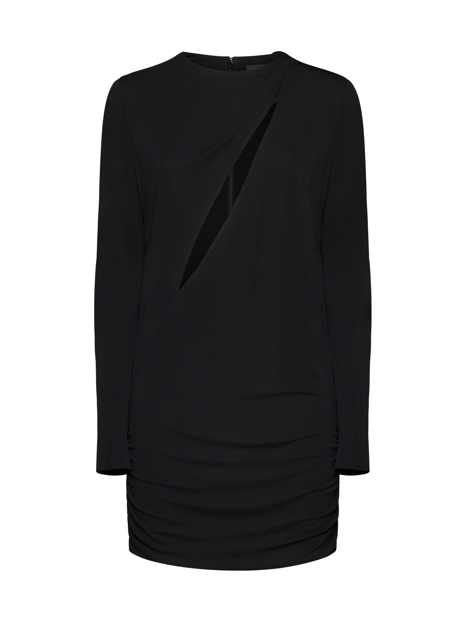 ワンピース VERSACE Black Stretch Viscose Dress Versace Outlet: dress in stretch viscose - Black | Versace
