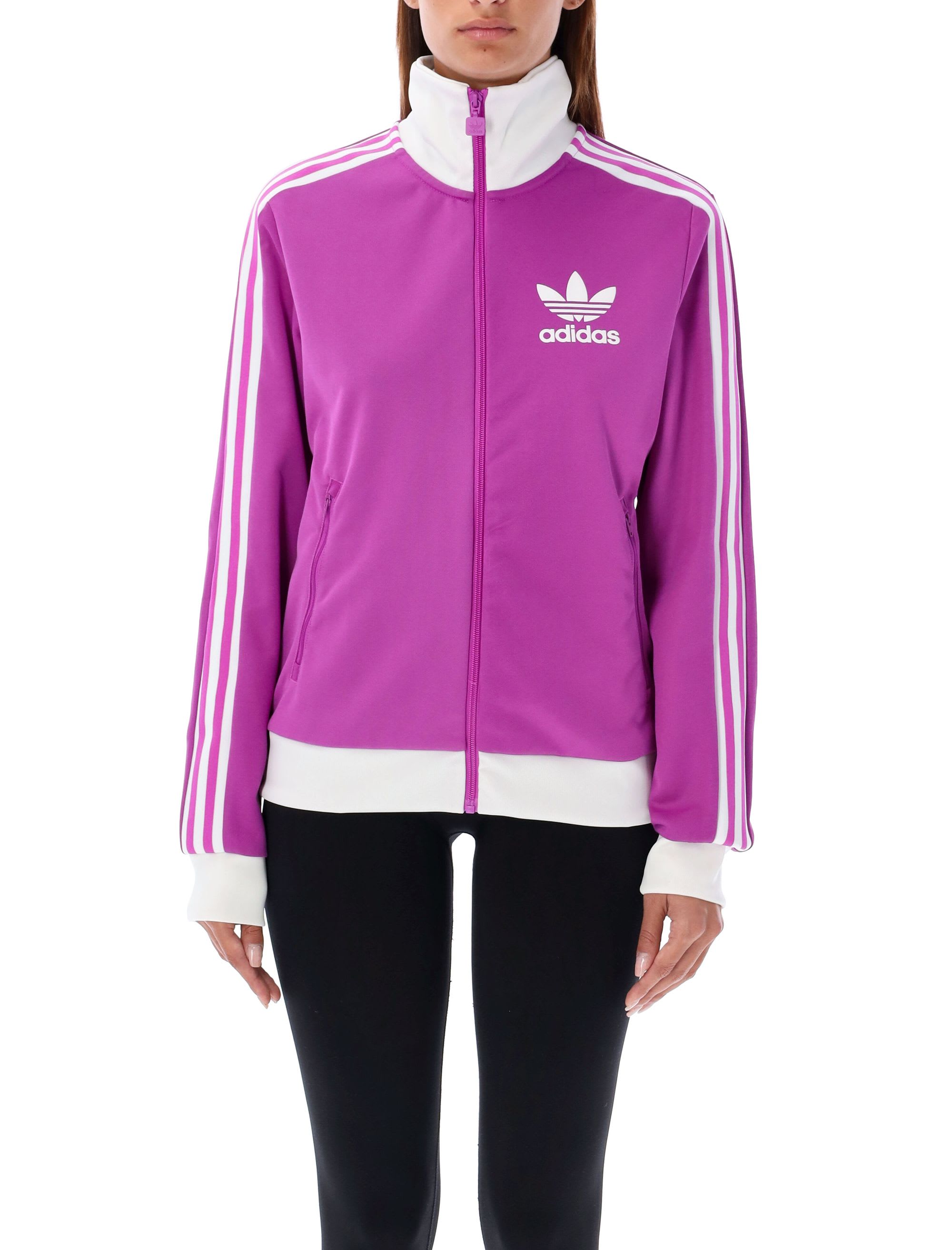 ADIDAS ヘッケンハウアトラックトッフ IY2220 FUCSIA Adidas - Beckenbauer Track Top in Purple Burst - IY2220