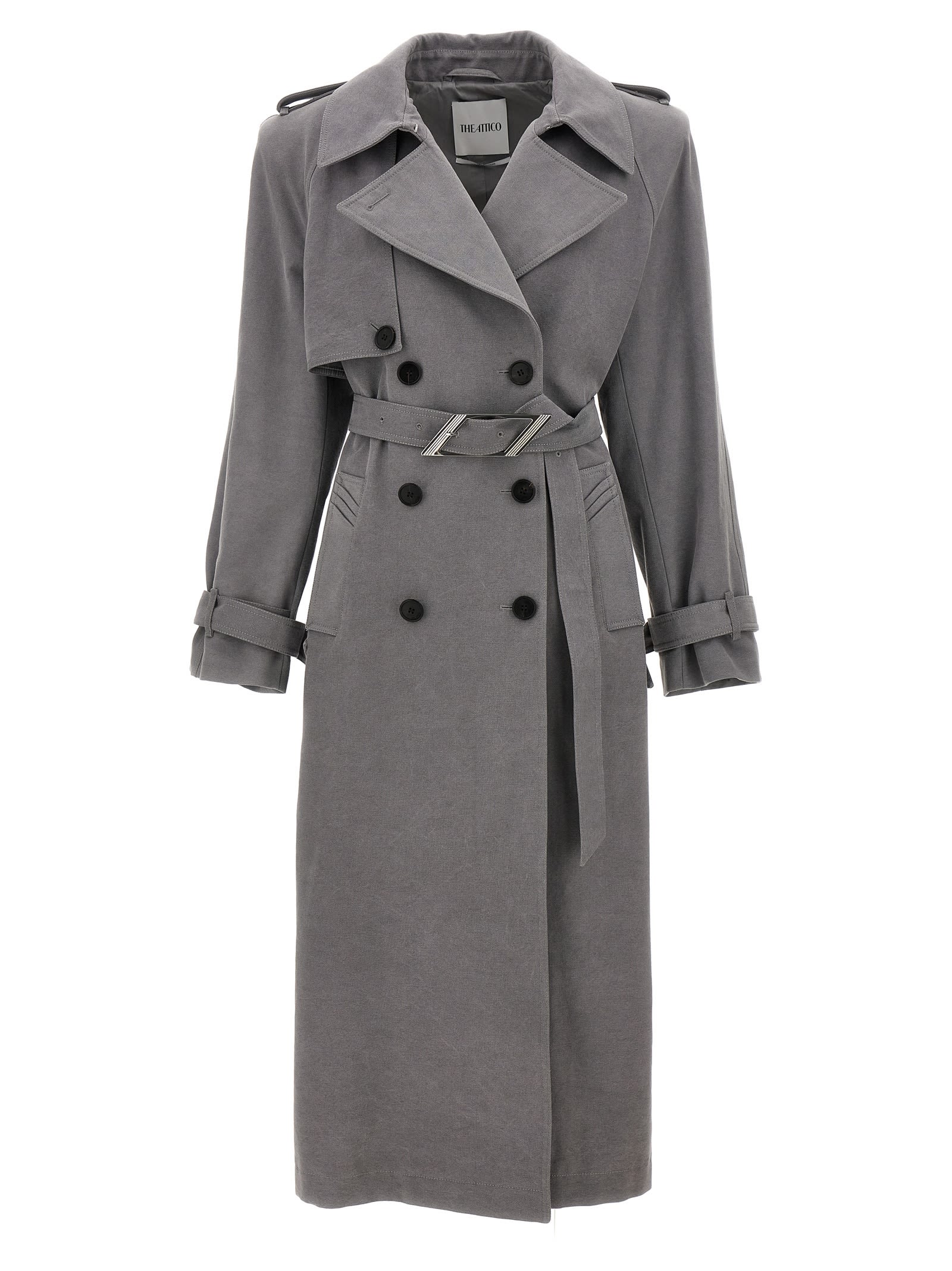 【関税込み】THE ATTICO Double-breasted trench coat The Attico Double-breasted Trench Coat | italist