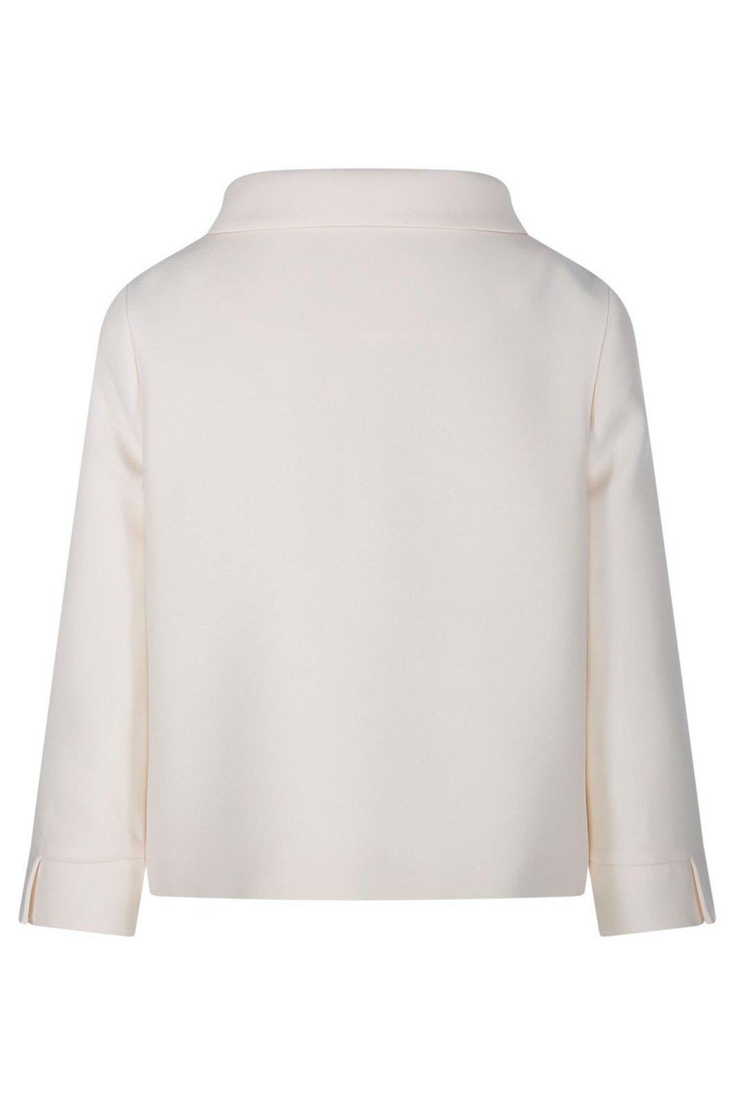 Valentino Bead Embellished Straight Hem Jacket | italist