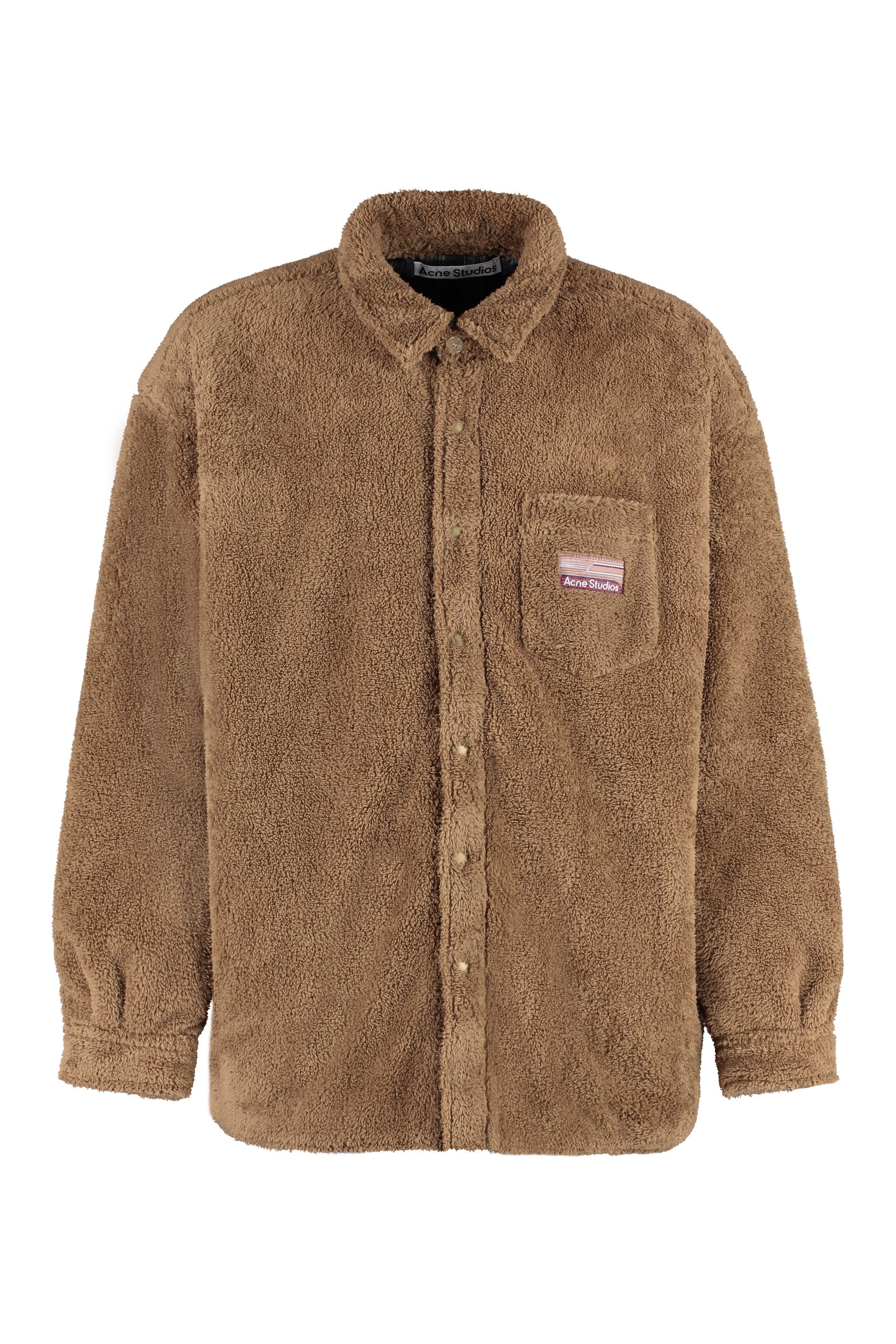 【Acne Studios】ベージュ Teddy ジャカード ジャケット Acne Studios - テディジャカードジャケット - ベージュ
