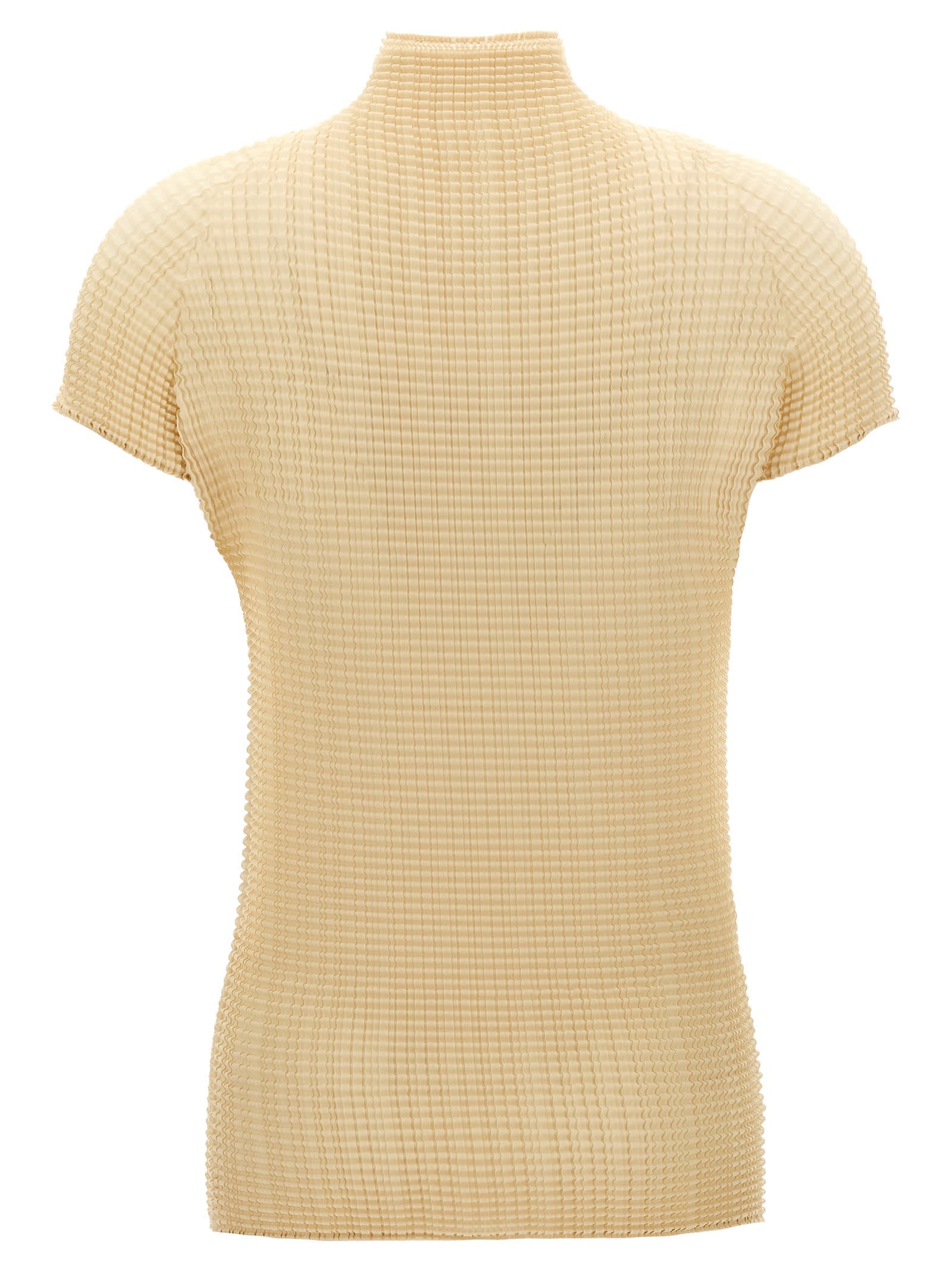 Tシャツ・カットソー ISSEY MIYAKE 'Wooly Pleats-56' T-shirt Issey Miyake Wooly Pleats-56' T-Shirt | ShopSimon