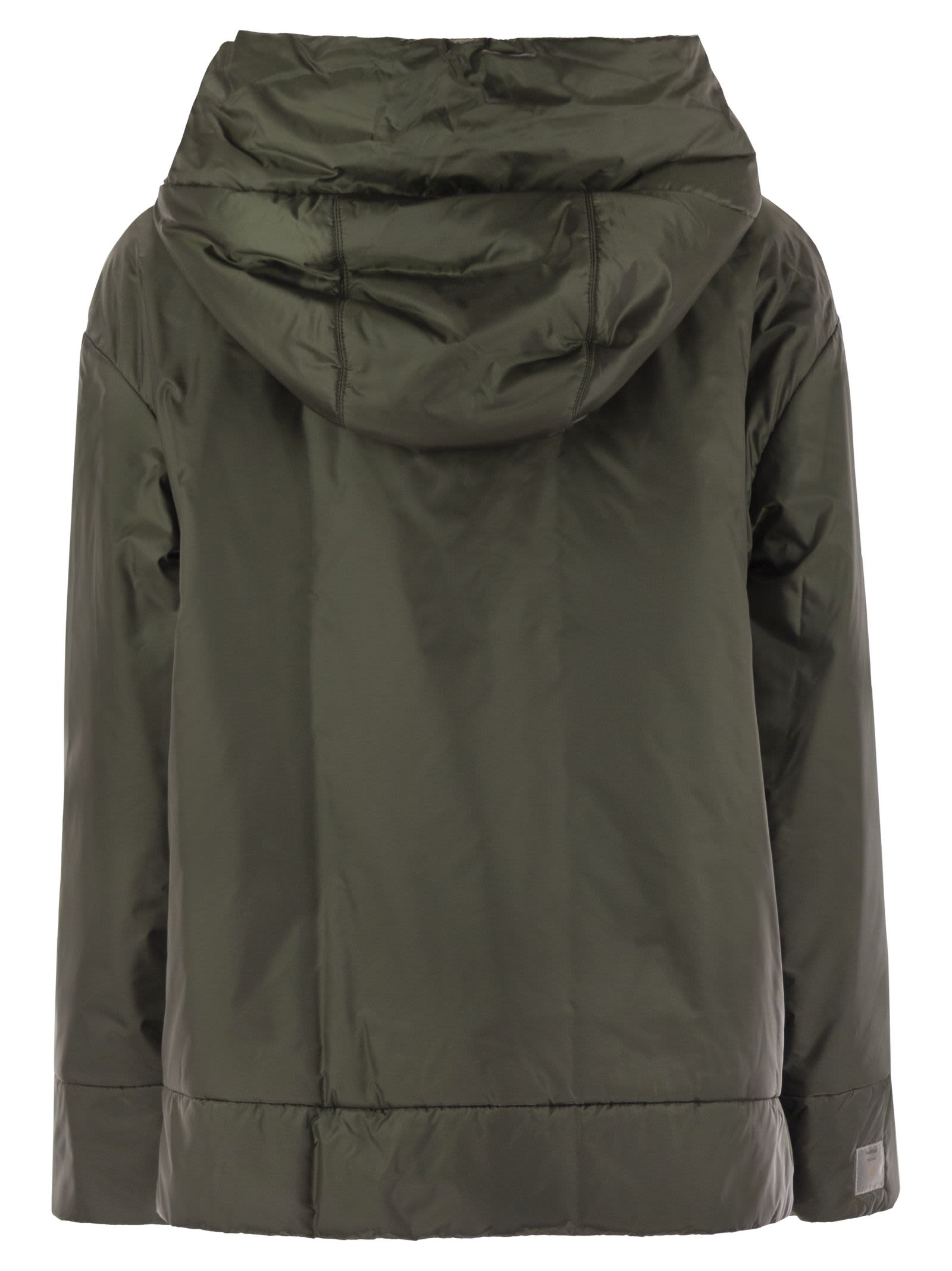 アウターその他 Mm The Cube Olive Green Polyester Daria Padded Jacket Max Mara The Cube Olive Green Polyester Daria Padded Jacket