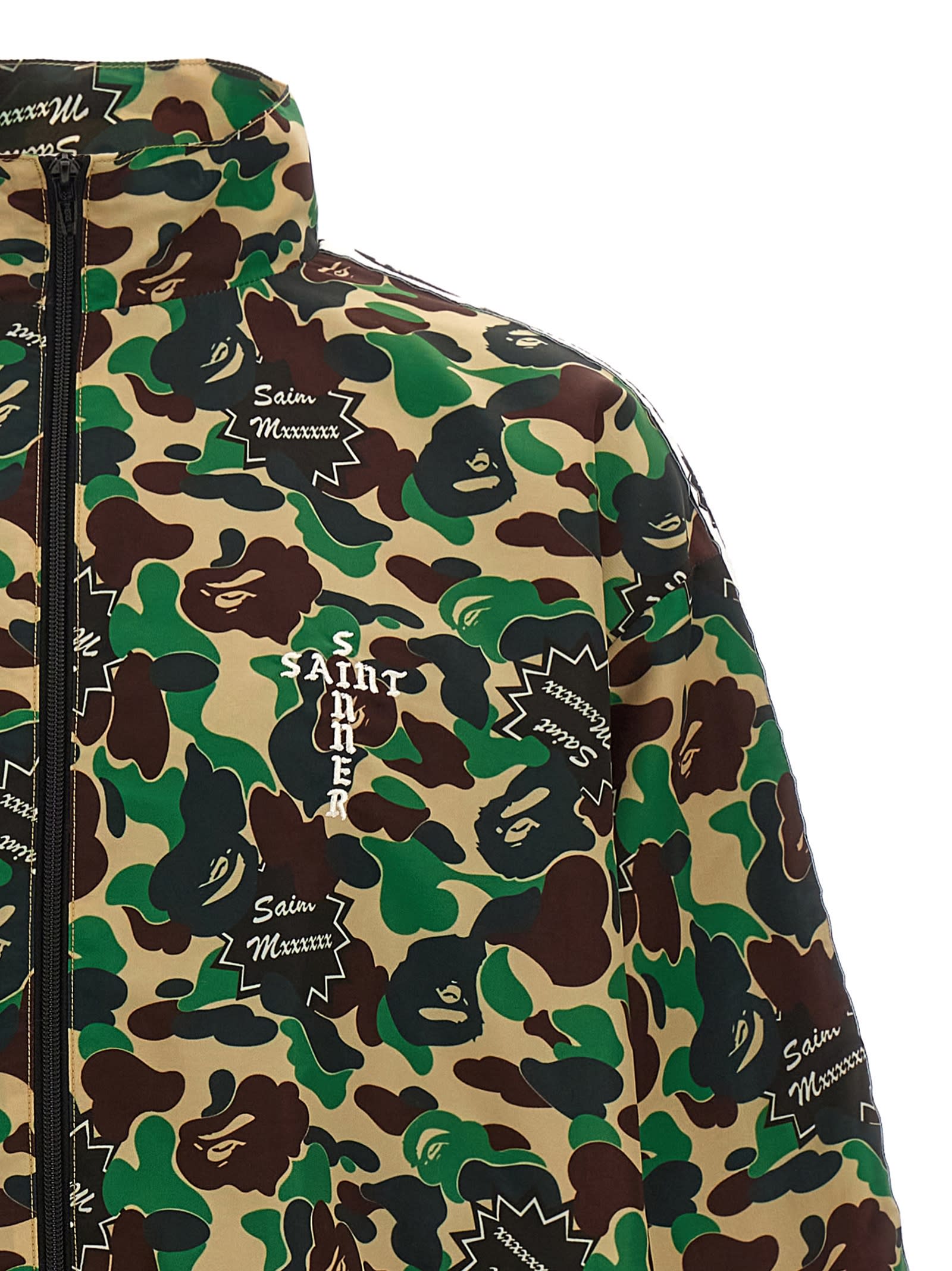 SAINT Mxxxxxx Saint Michael X A Bathing Ape Sweatshirt SAINT Mxxxxxx Saint Michael X A Bathing Ape Sweatshirt