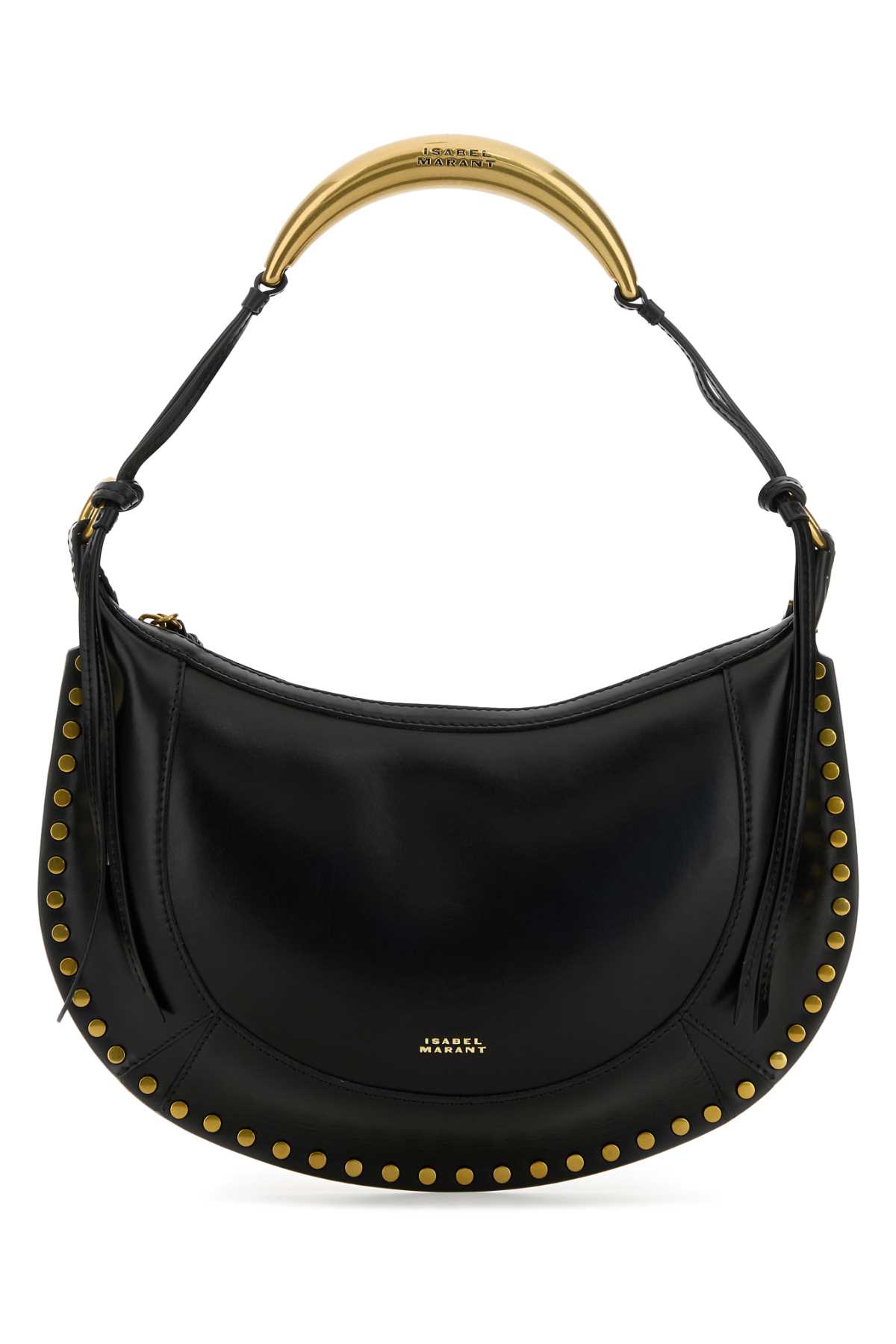 Isabel Marant Black Leather Naoko Shoulder Bag | italist