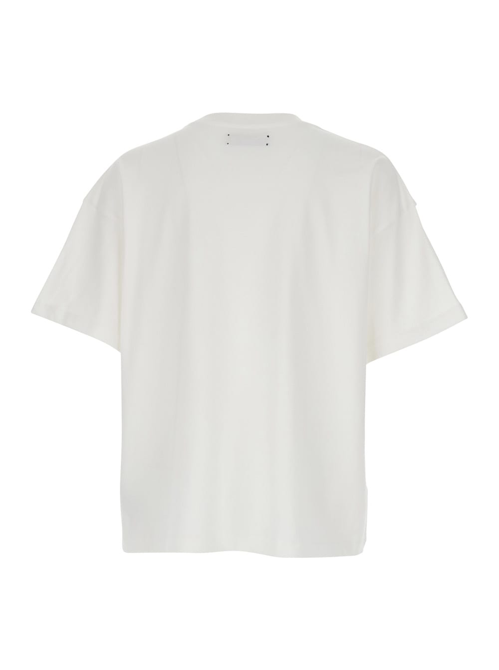 【送料&関税込】AMIRI snake White Crewneck T-shirt With Maxi Amiri Snake White Crewneck T-shirt With Maxi Logo Print On