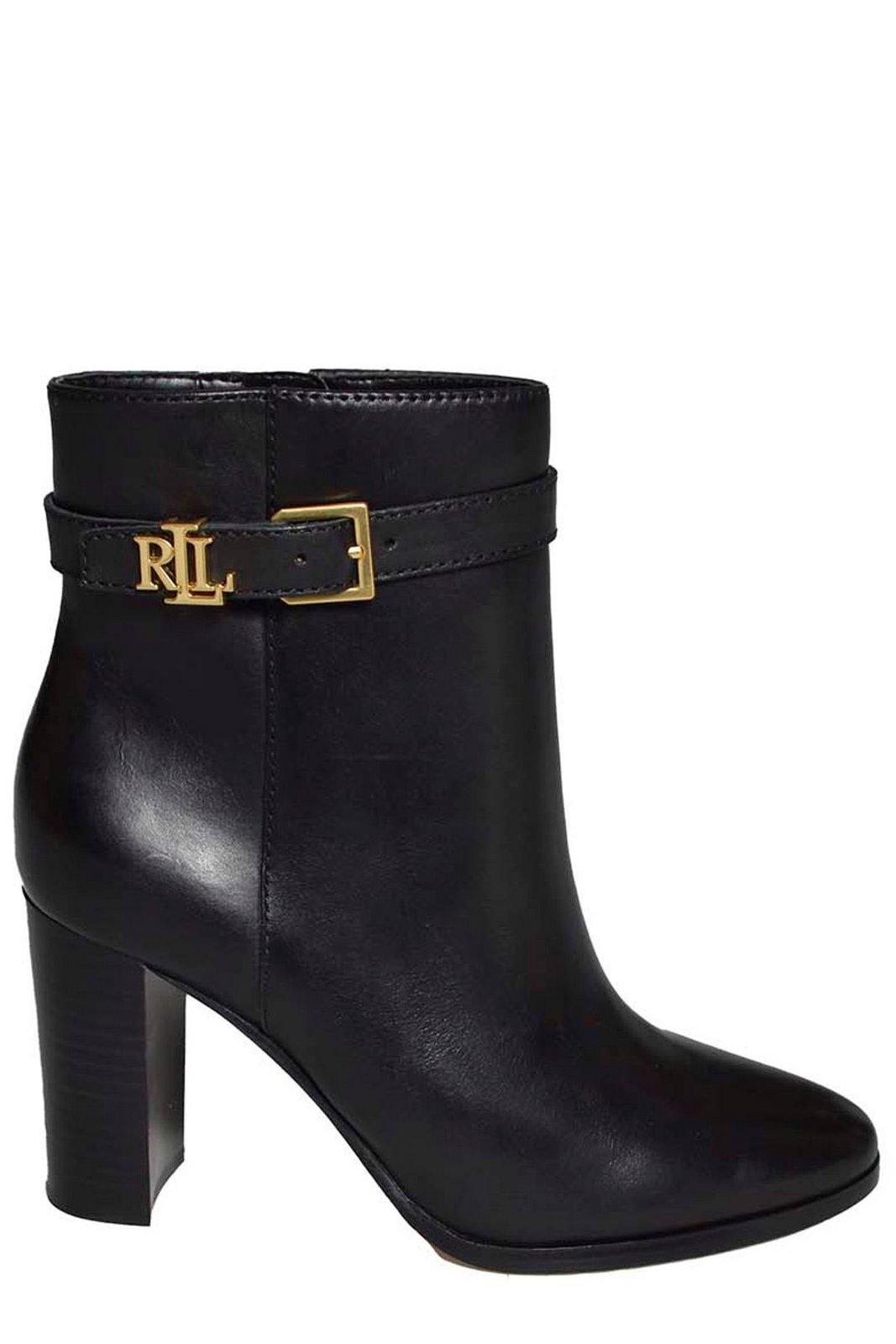 【送料&関税込】Ralph Lauren Bailey Zipped Boots Ralph Lauren Bailey Zipped Boots | italist