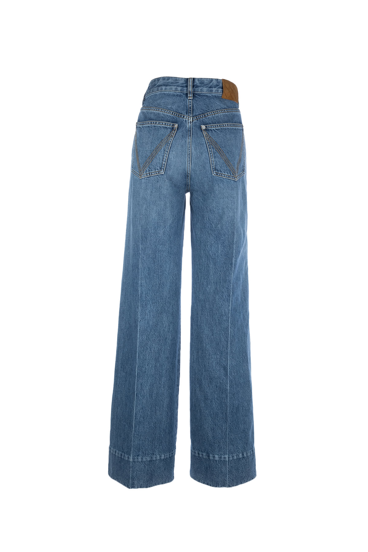 ［25ss新作］BOTTEGA VENETA DENIM JEANS 813509V42W04715 BOTTEGA VENETA | Belted Wide Leg Jeans | Men | Lane Crawford