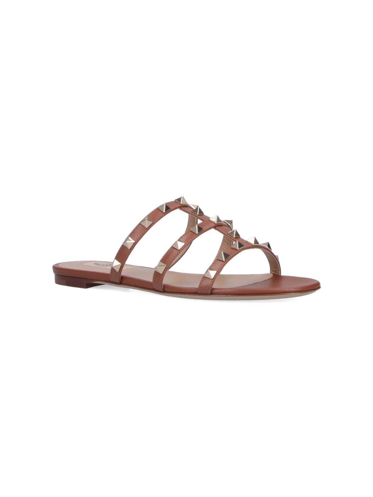 関税送料込み- VALENTINO ROCKSTUD SLIDE SANDAL サンダル Valentino Garavani Rockstud Calfskin Leather Slide Sandals