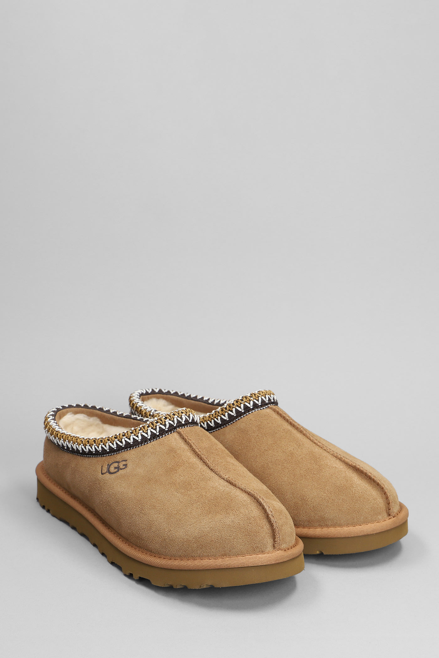 UGG Tasman Slipper-mule In Leather Color Suede ローファー＆デッキ