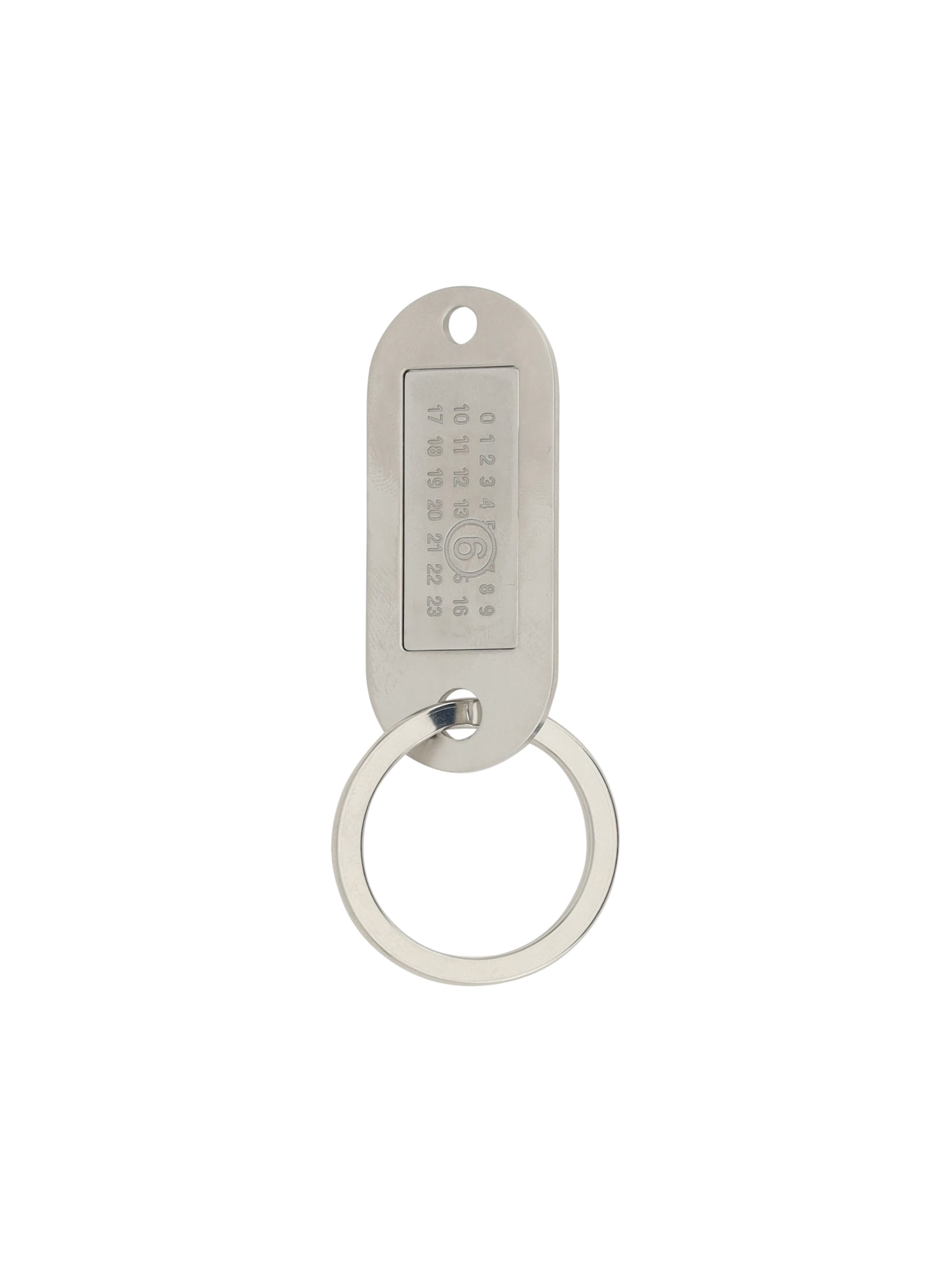 【完売品】Maison margiela KEY RING Maison Margiela TAG KEY RING SMALL （Black/White） -FASCINATE