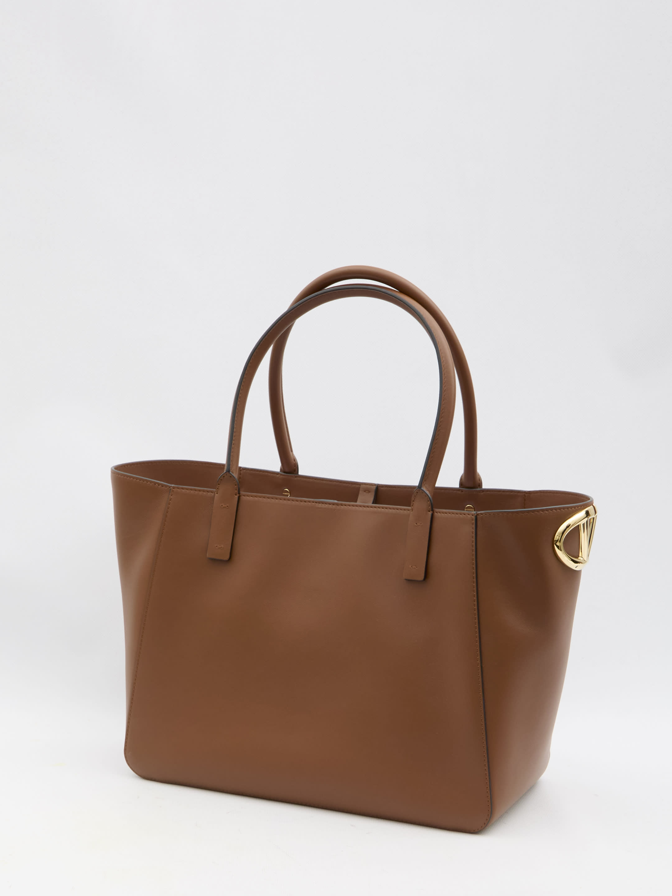 【関税込み】Valentino Garavani 'VLogo Side' shopping bag VALENTINO GARAVANI - VLogo Side shopping bag | Leam Roma