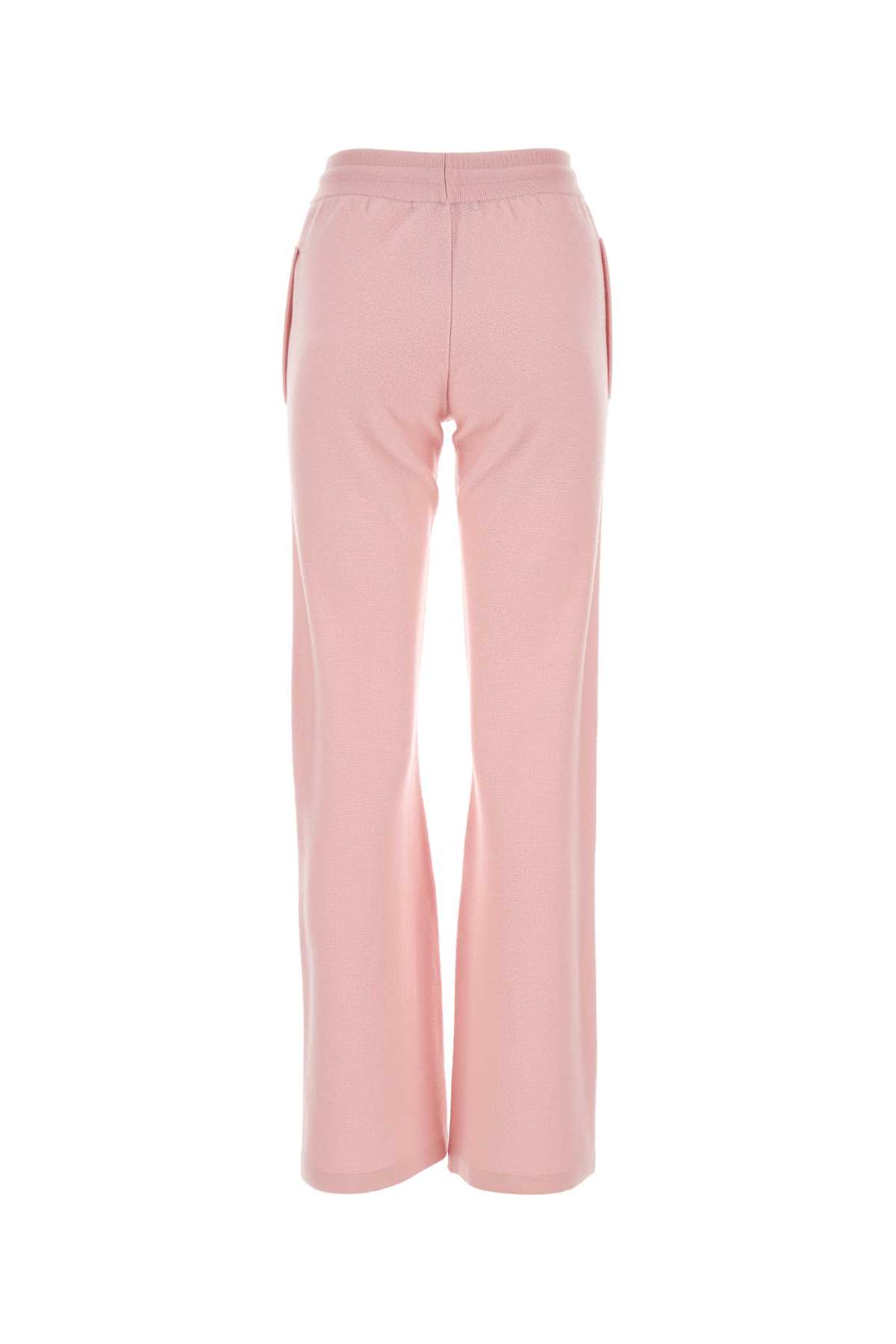 パンツ VERSACE Pink wool blend flared leg pant 05fb85c15be898e56866cb3c30e0b9