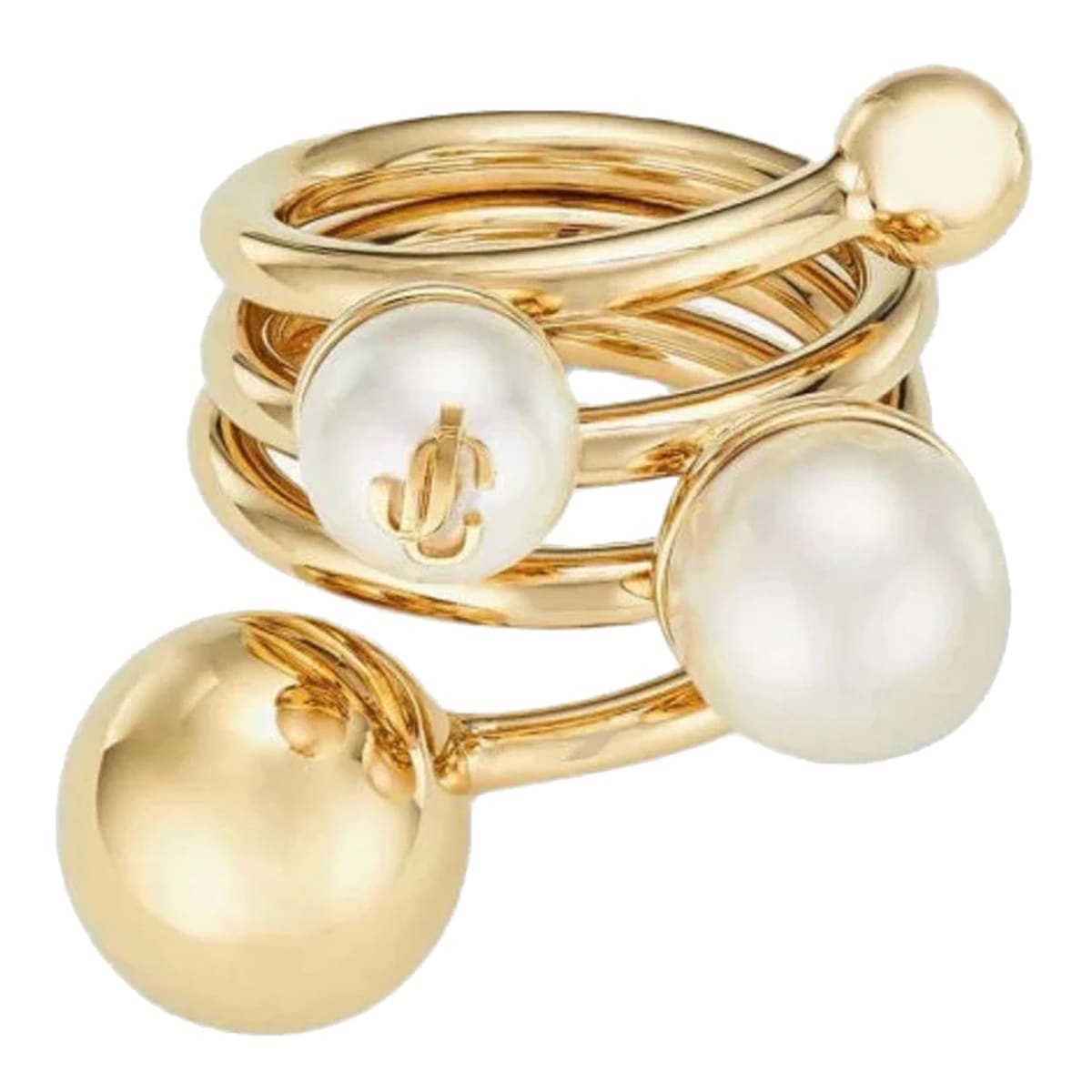 Jimmy Choo Jc Multi Pearl Ring | italist