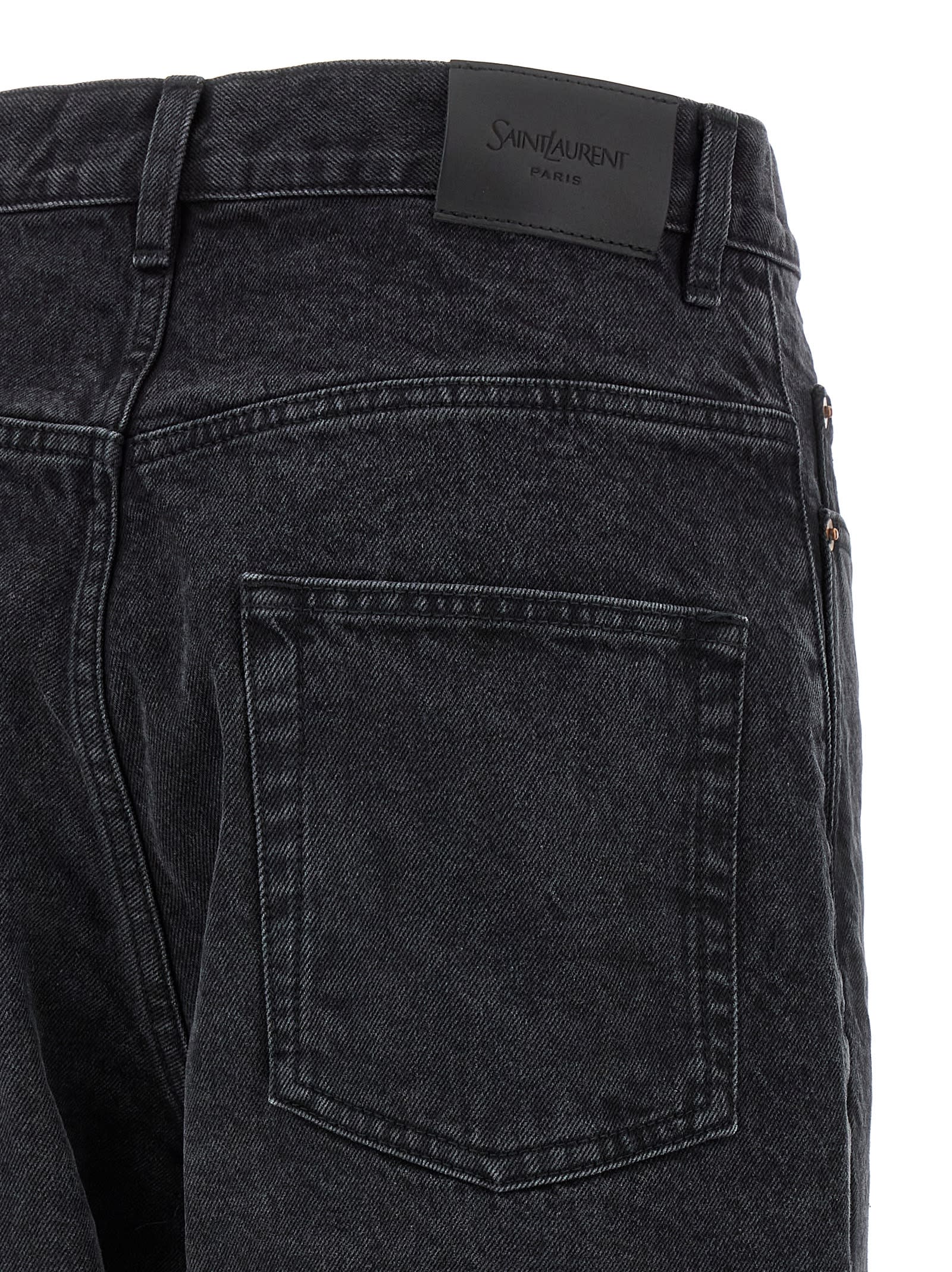 デニム・ジーパン Saint Laurent Used effect jeans Saint Laurent Used Effect Jeans | italist