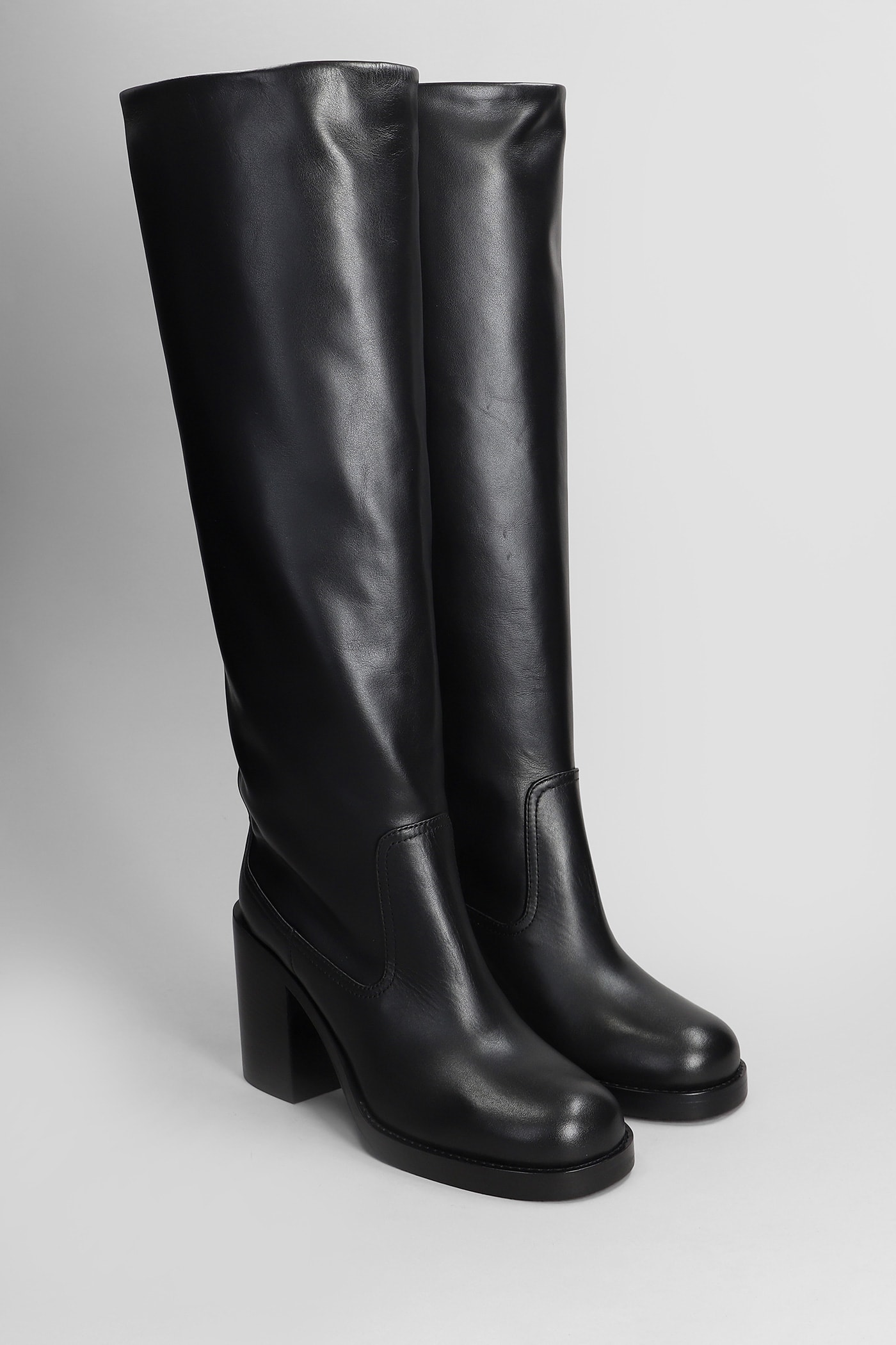 Y/project Paris‘ Best Boots Black 43 Y/Project Paris' Best 50mm Leather Boots | Black | FARFETCH CA