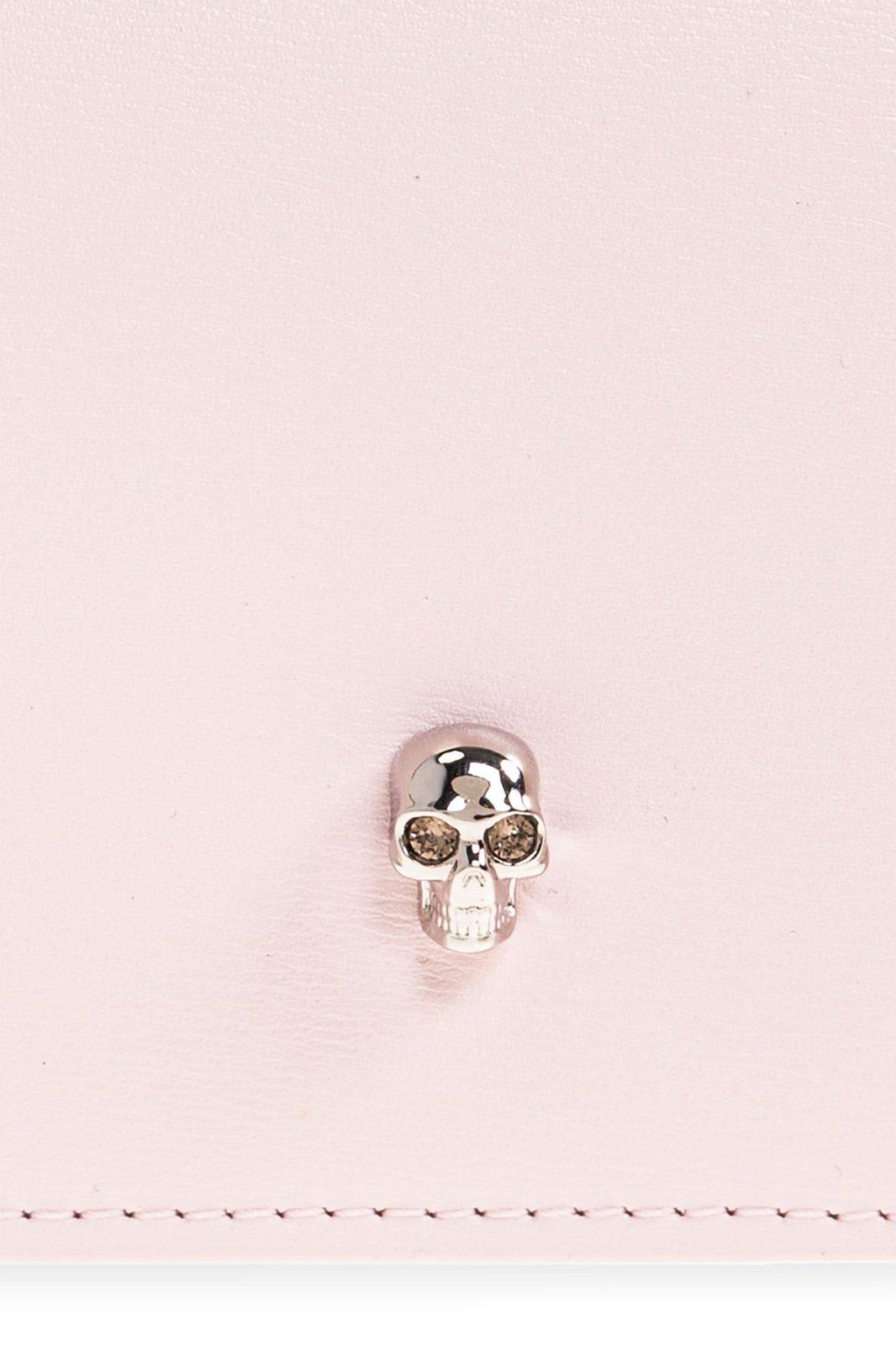 Alexander McQueen Skull Plaque Chain-linked Wallet | italist