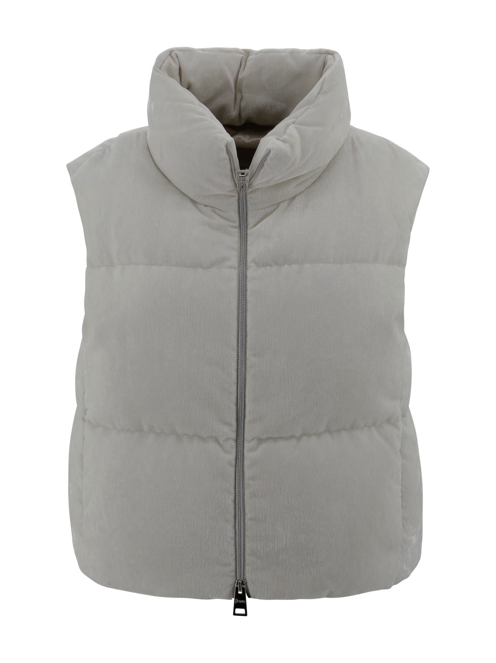 ダウンベスト HERNO 'Resort - Bright Corduroy' vest (PI00157DR12728 1985) Herno 'resort - bright corduroy' vest available on julian