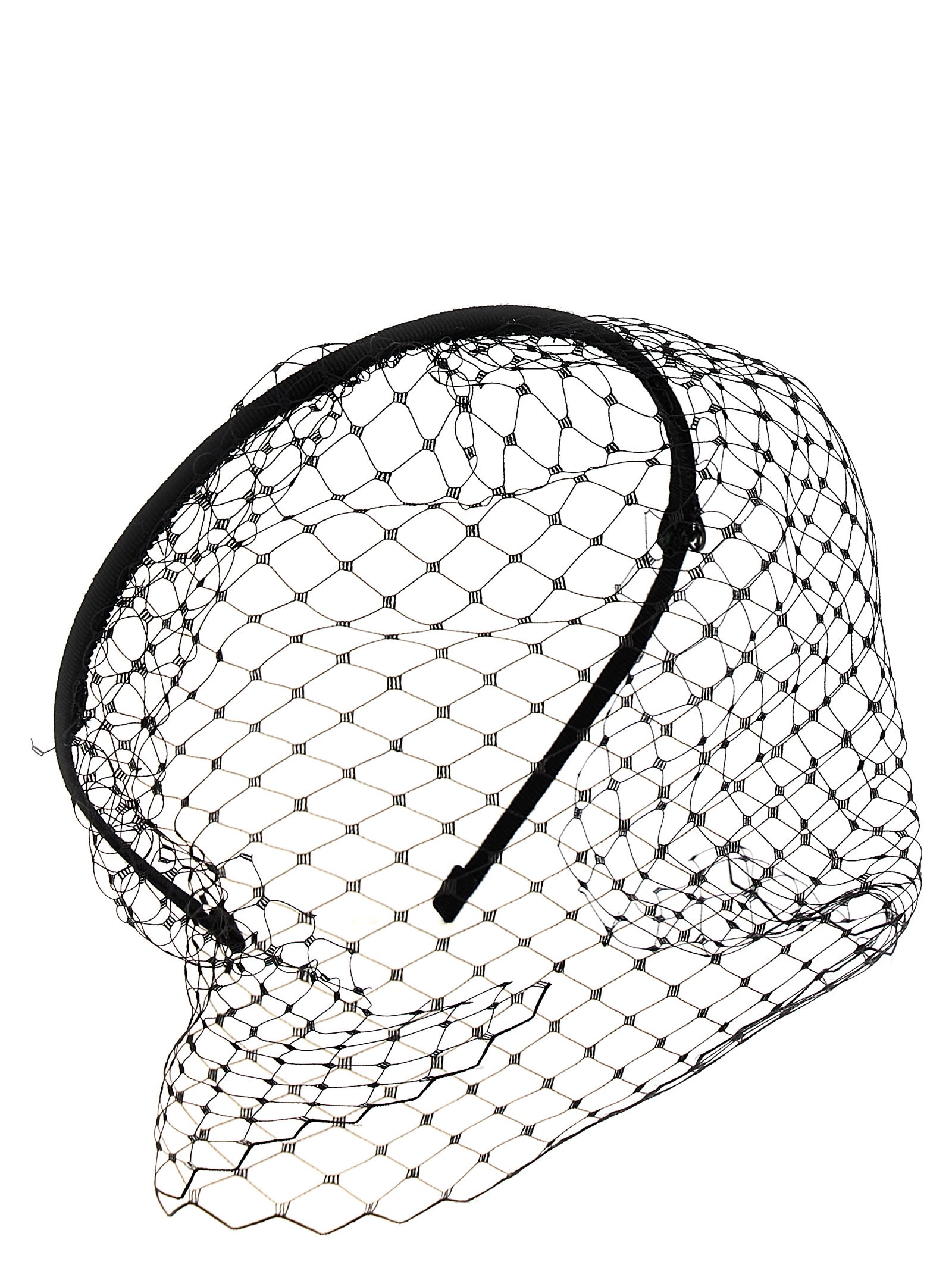 ハット Maison Michel SS25 Resille veil (2333003001 BLACK) Veil – Maison Michel