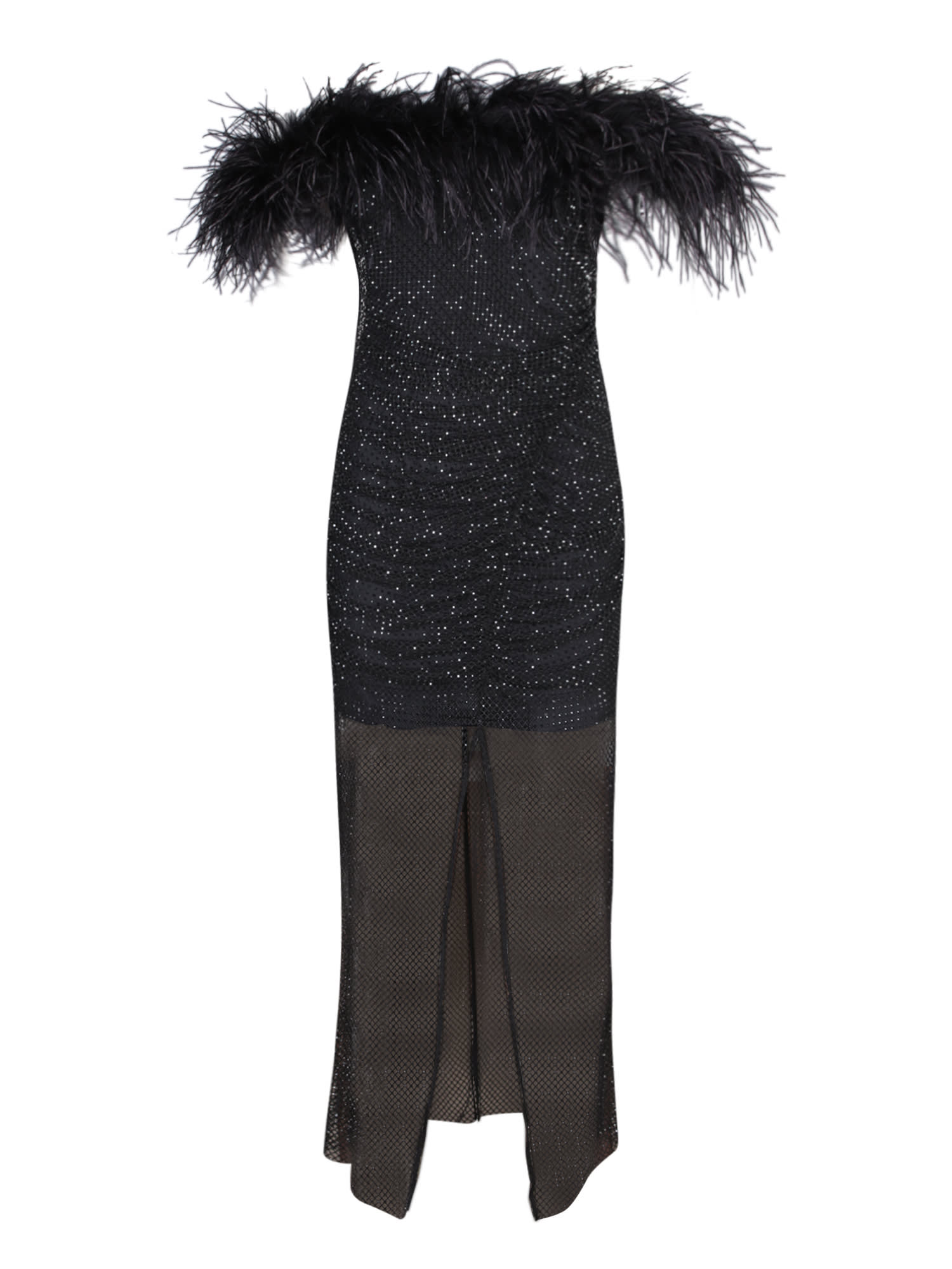 crystal black dress