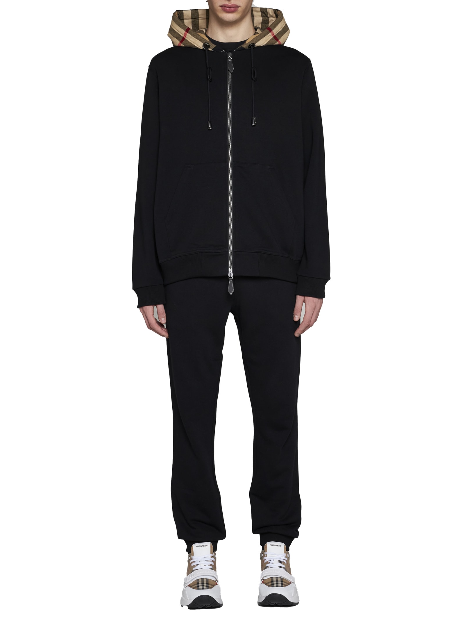 Burberry Samuel Cotton Zip-up Hoodie | italist