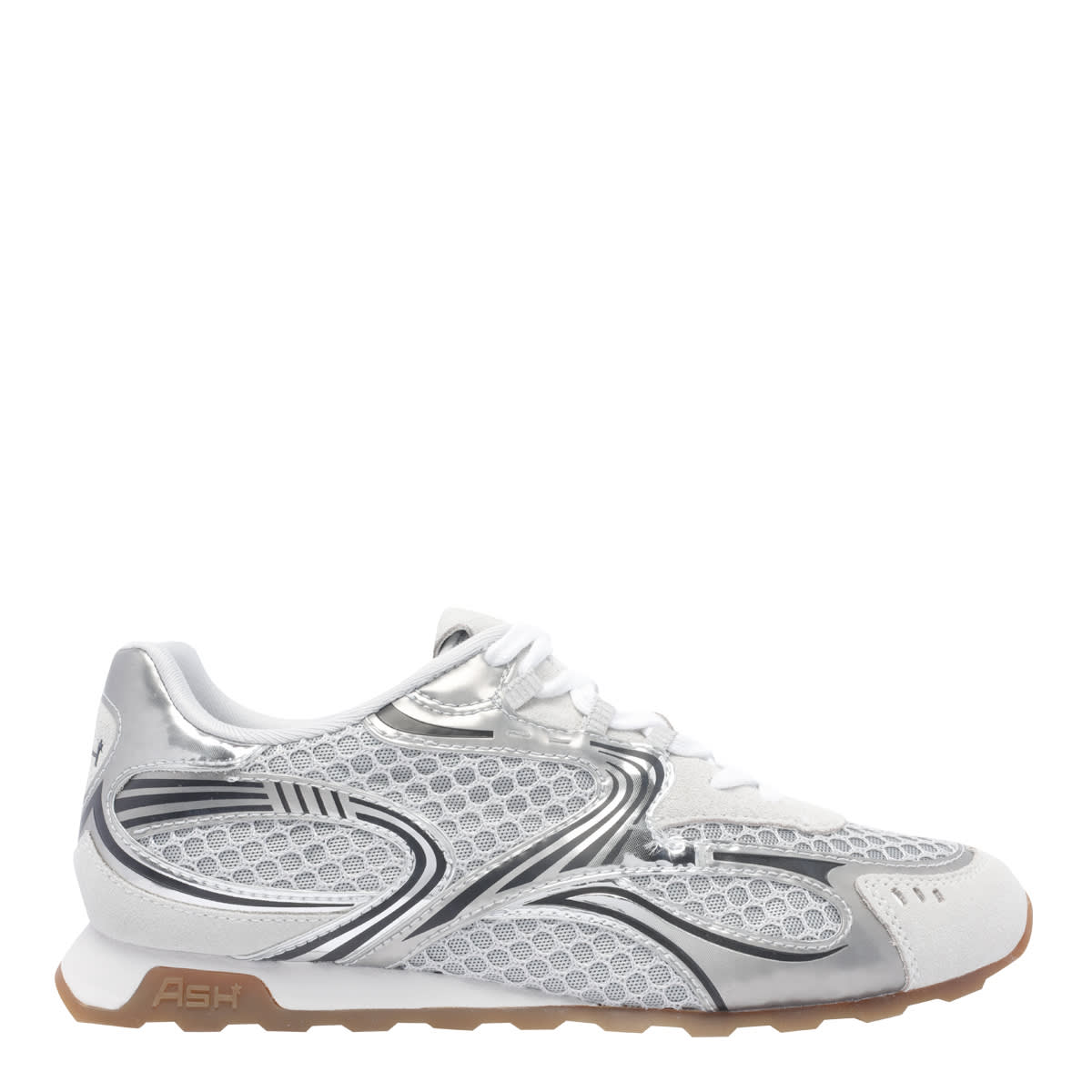 スニーカー ASH KABUKI SNEAKERS ASHのKABUKI ローカット スニーカー | 送料無料|WHITE/SILVER