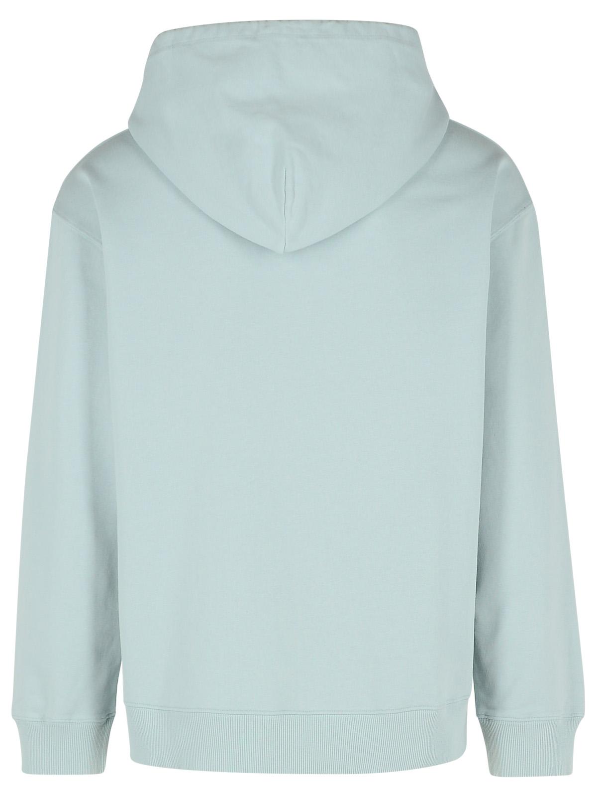 パーカー・フーディ Mm6 By Maison Margiela Light Blue Cotton Sweatshirt MM6 Maison Margiela Light Blue Cotton Sweatshirt | italist