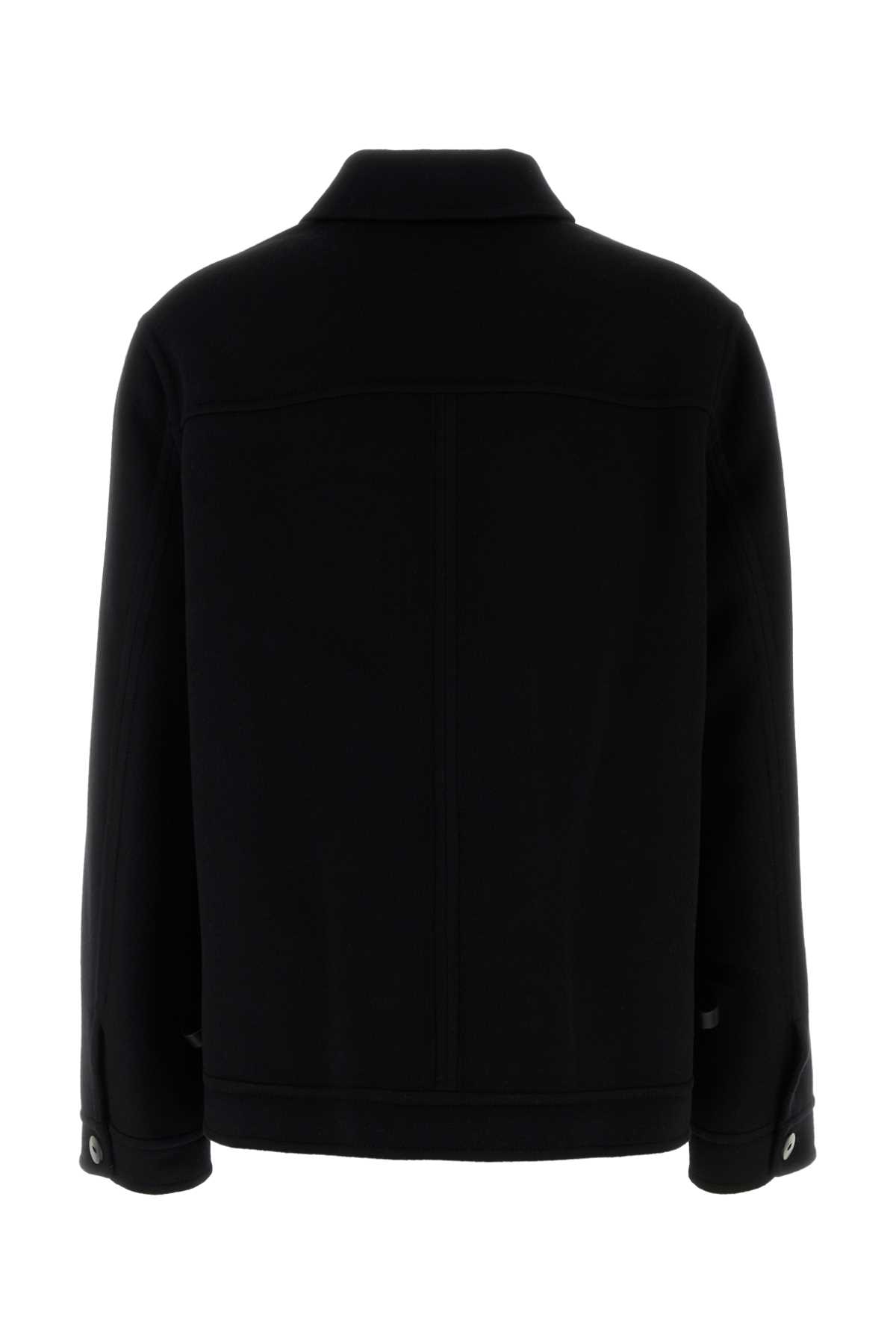 【関税&送料込】Loewe Black Flannel Jacket Loewe Black Flannel Jacket | italist