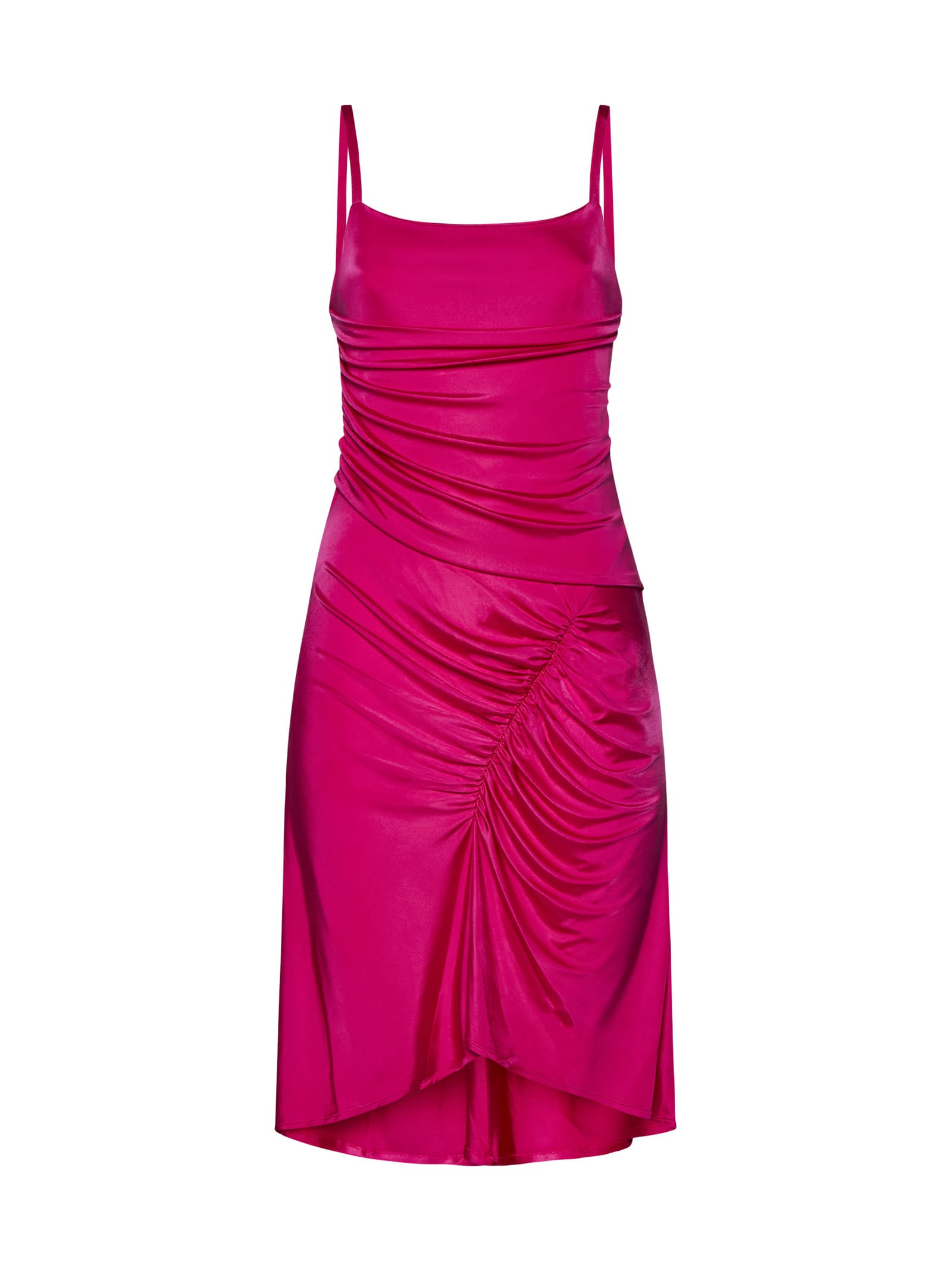 jersey draped dress