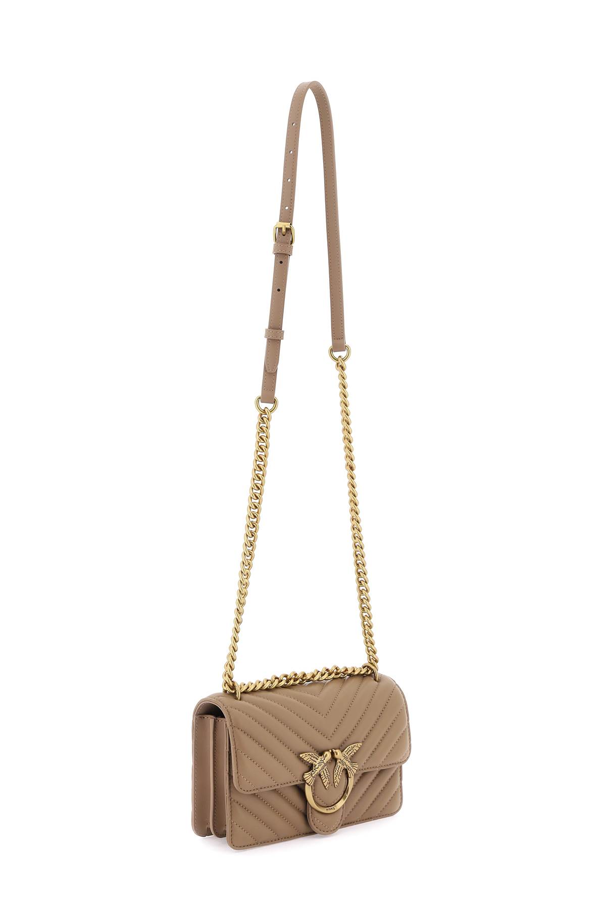 PINKO 104321A1ZOE56 関税送料込 Pinko Mini Love Bag One Chevron | italist