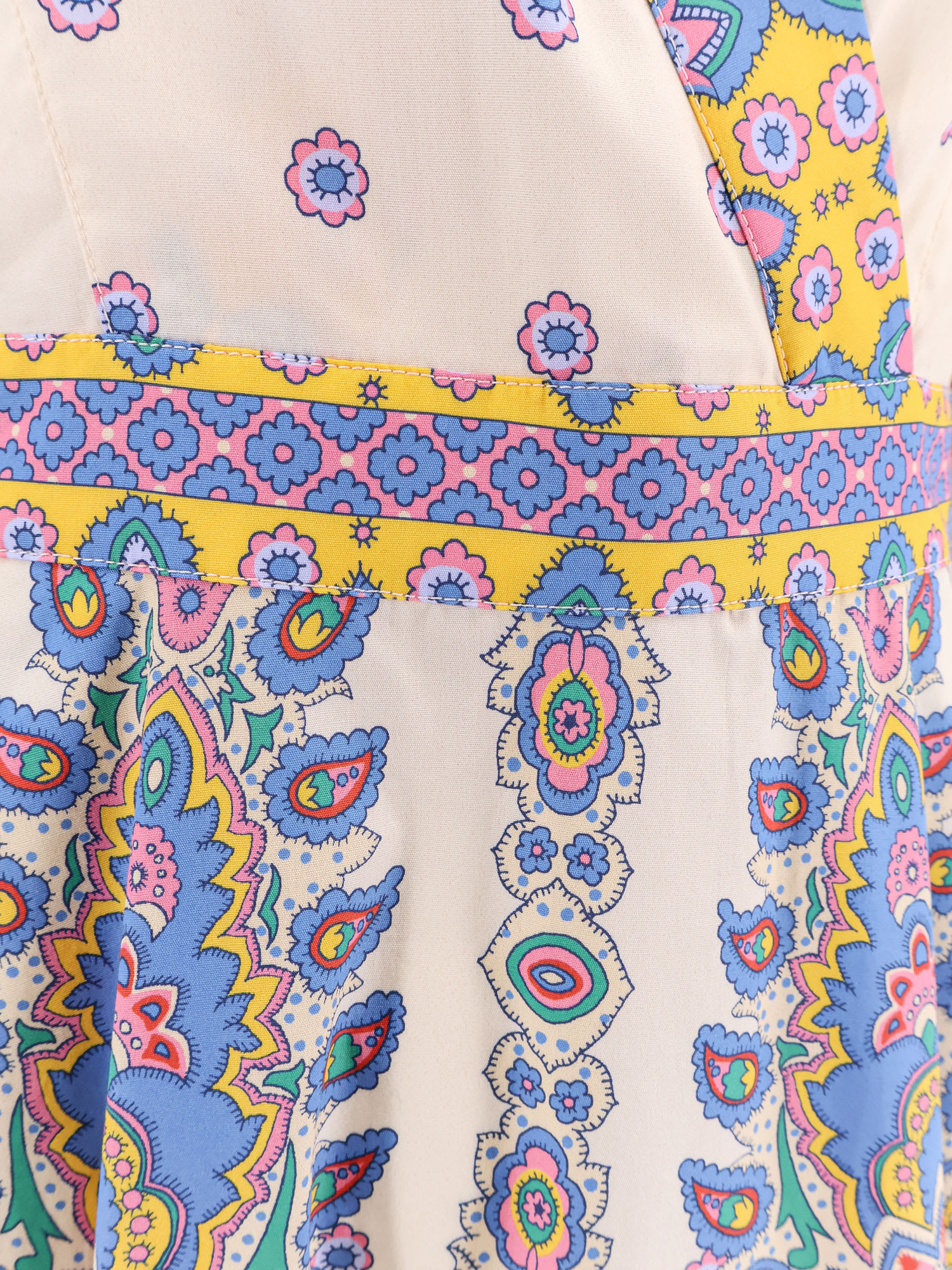 Etro Flounced Cotton Dress | italist Etro Flounced Cotton Dress | italist