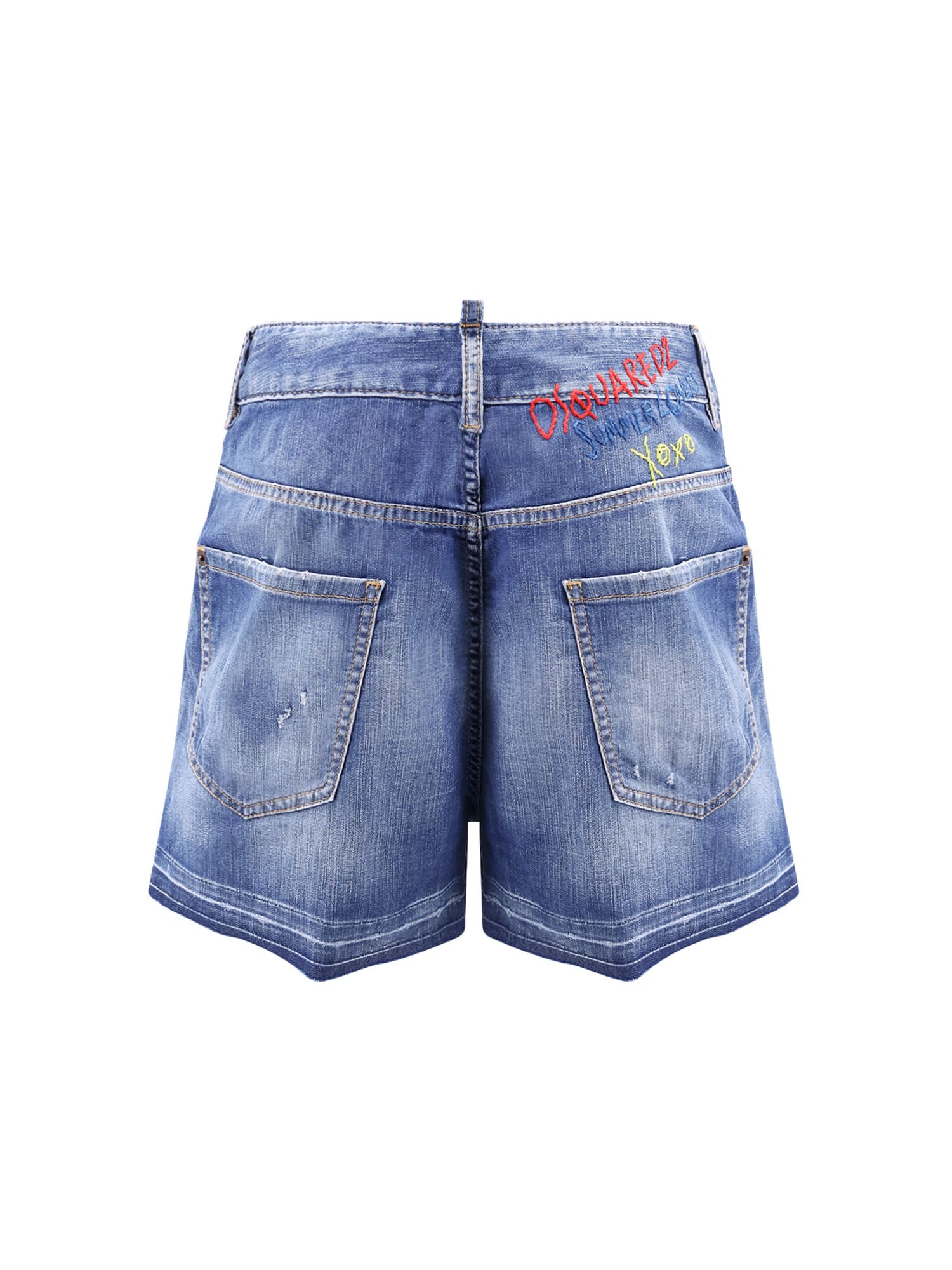 【送料&関税込】Dsquared2 Summer Lovers Denim Shorts Dsquared2 Summer Lovers Denim Shorts | italist