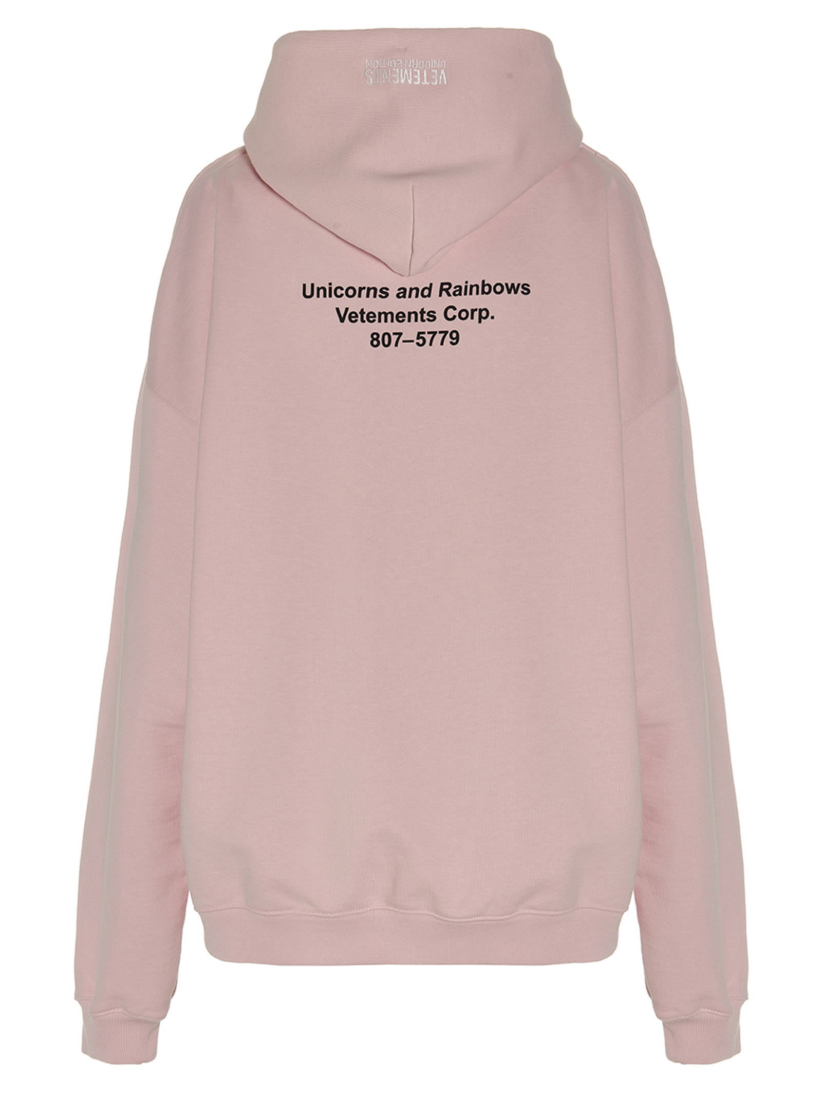 VETEMENTS Unicorn definition 辞書プリントパーカー