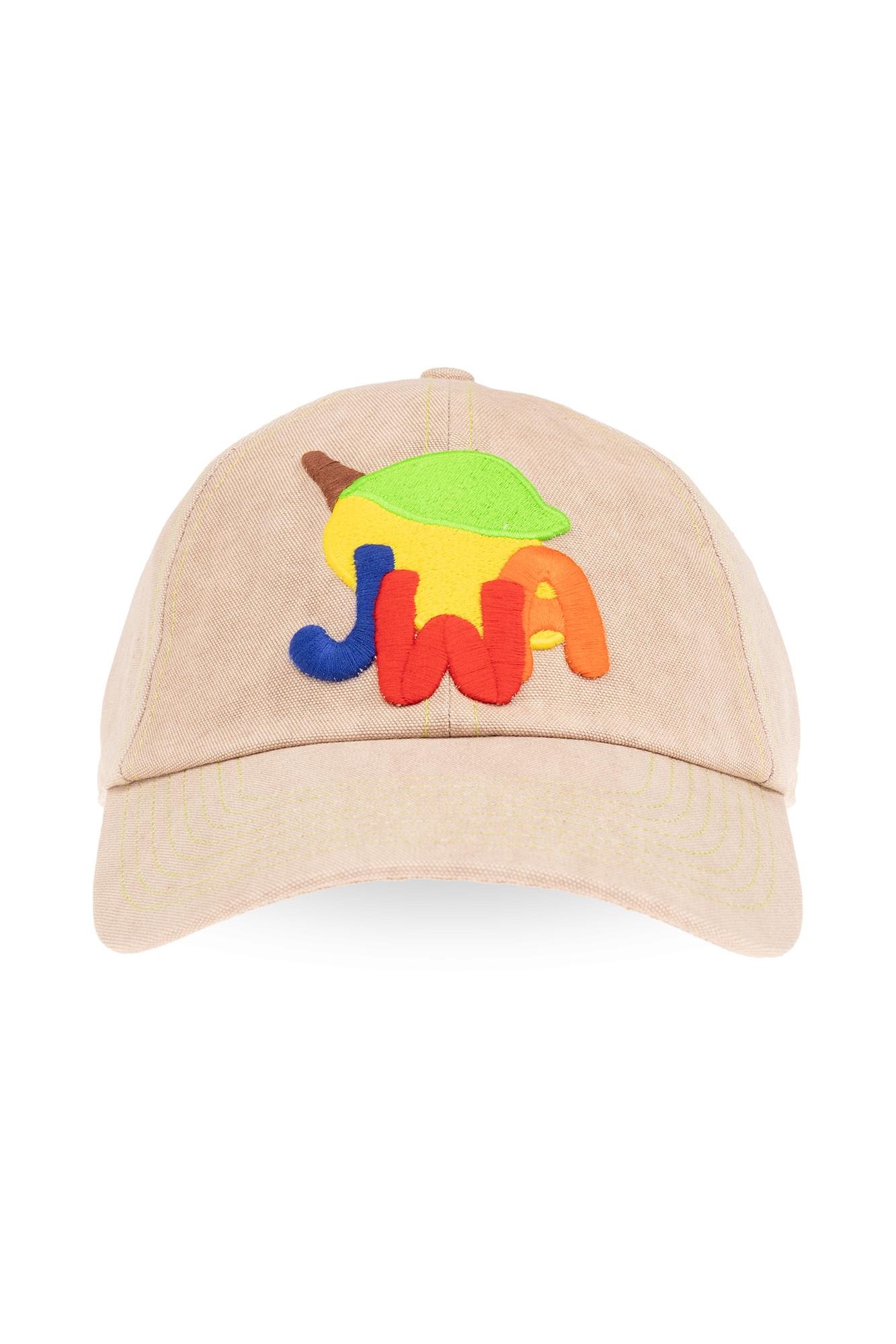 ハット JW Anderson Baseball Leather Cap Mustard AC0198 J.W. Anderson Baseball Leather Cap Mustard AC0198-LA0277-251